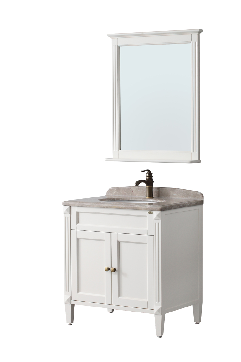 富兰克 浴室柜(含台盆,台面,浴室镜) f-7282