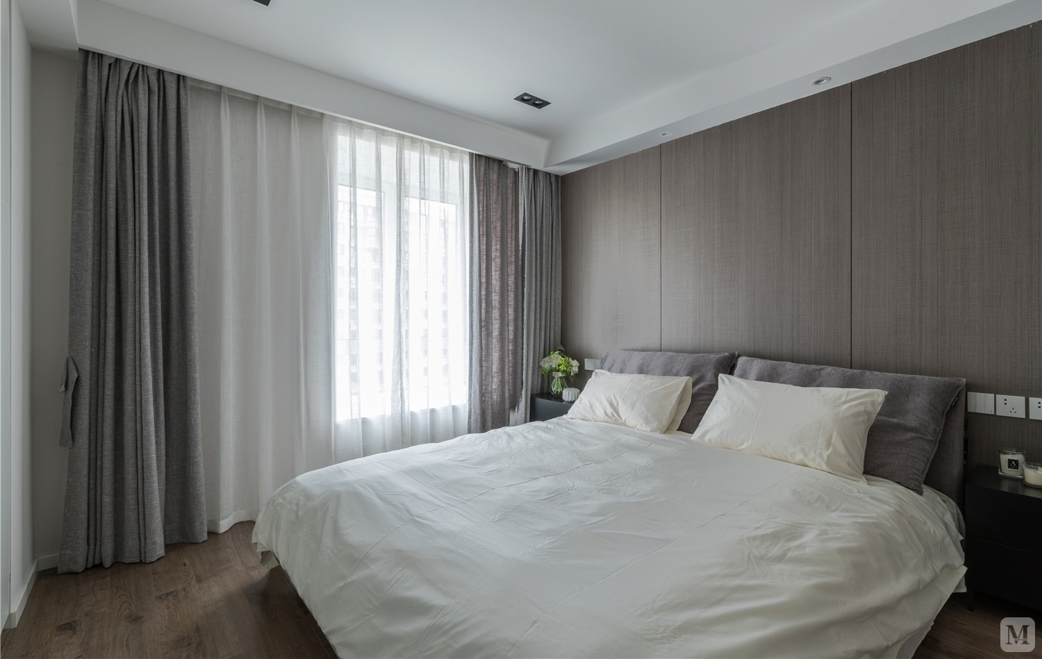 2万150㎡简约三房装修现代时尚 清透灵动