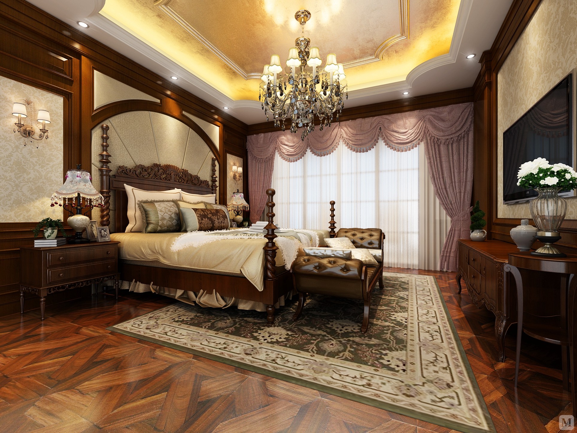 新古典风格(路易十六风格)帝政风格等,是欧洲家具和建筑文化的顶峰