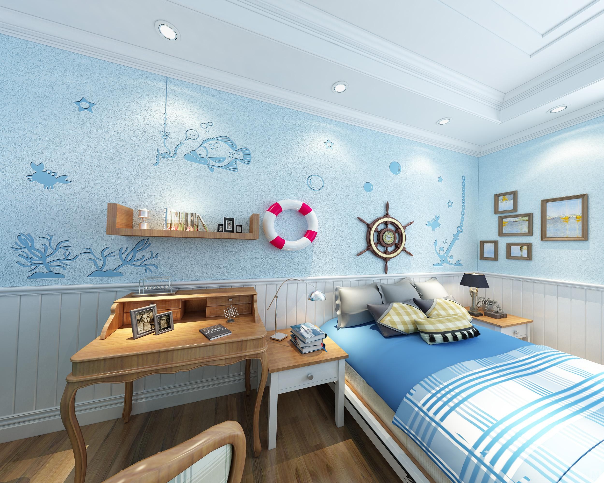 儿童房装修还是硅藻泥