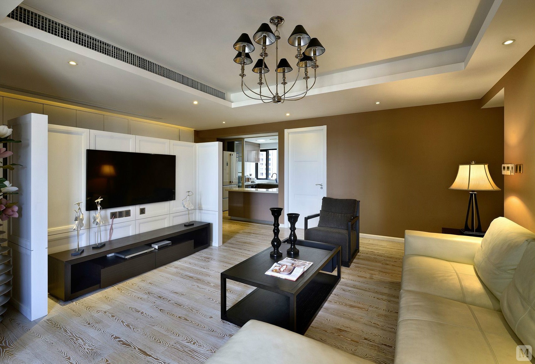 8万65㎡简约二房装修现代简约风格装修