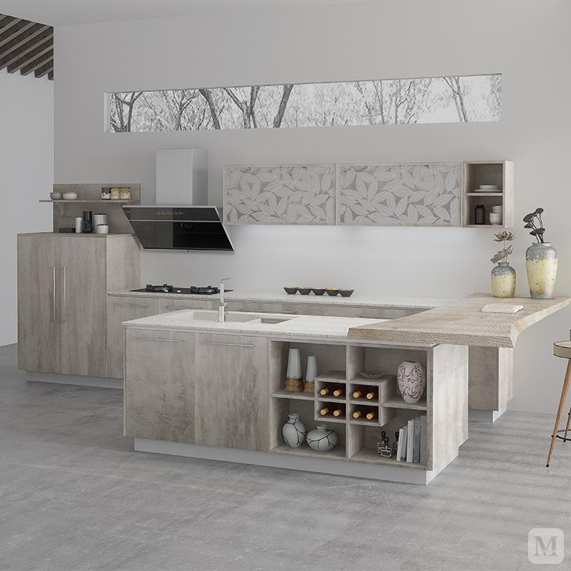 柏厨 橱柜 醉花间,套餐,新中式,简约 醉花间