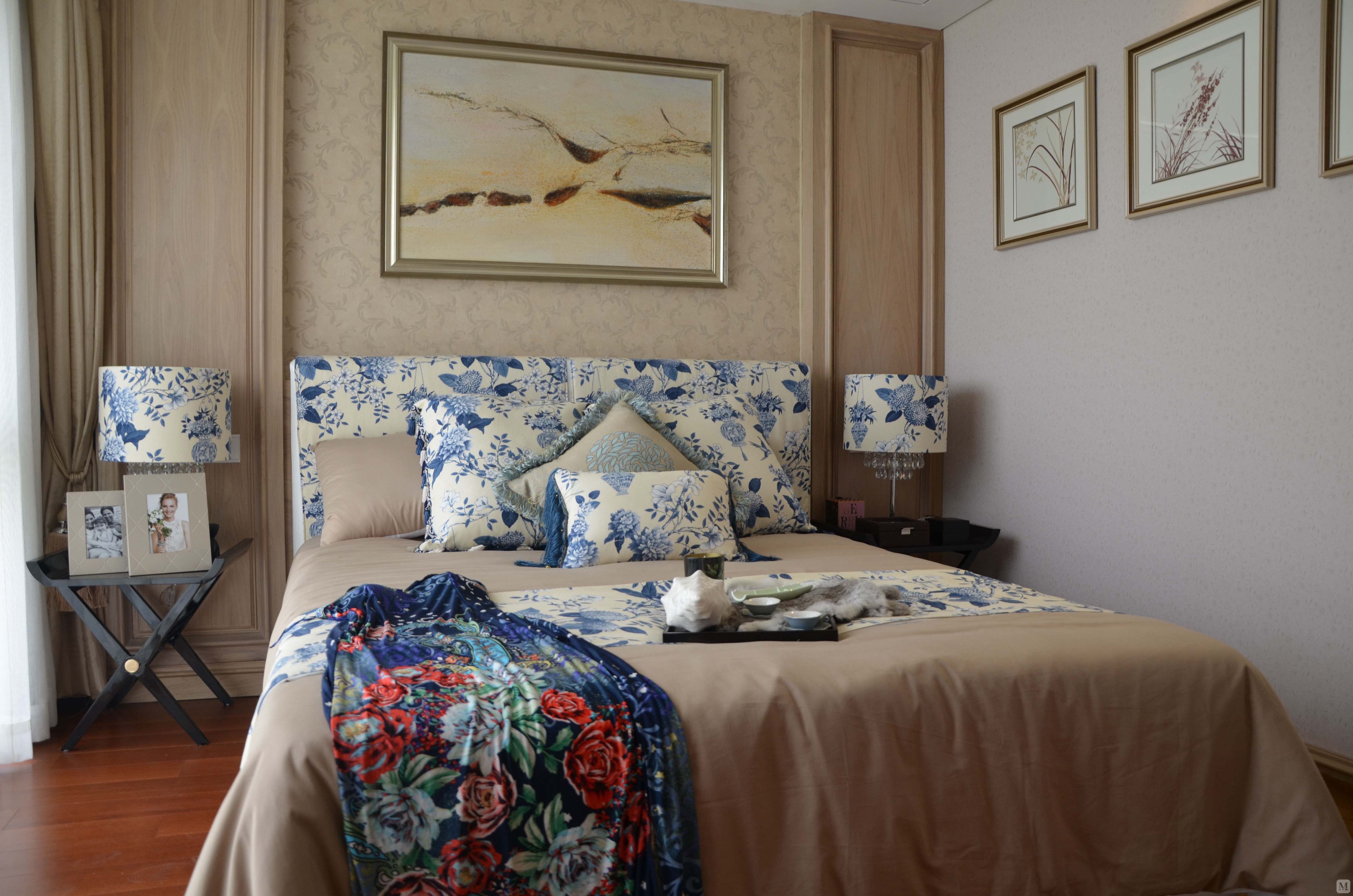 6万130㎡简约三房装修简约现代家居场景