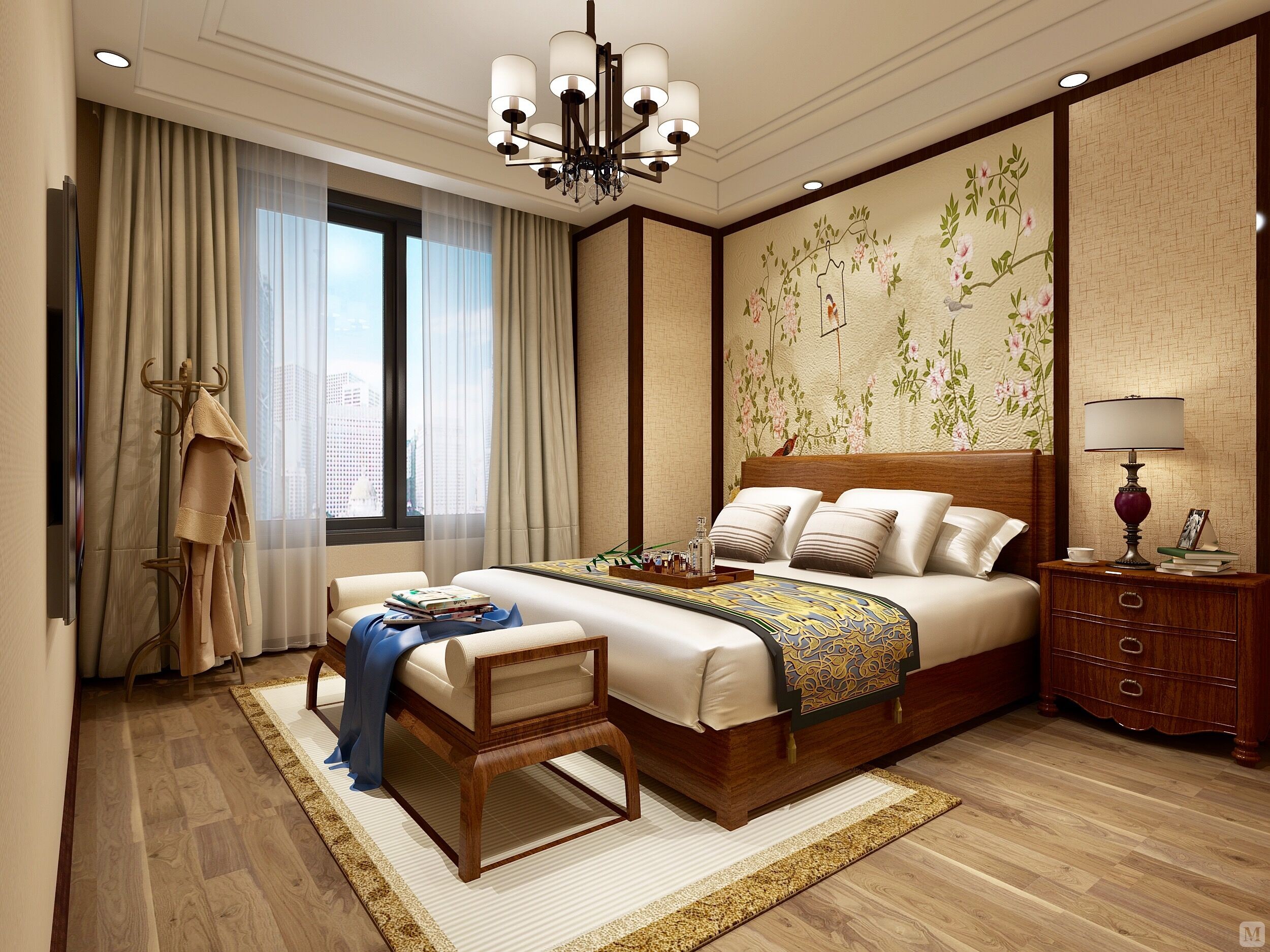 中国风并非完全意义上的复古明清,而是通过中式风格的特征,表达对清雅