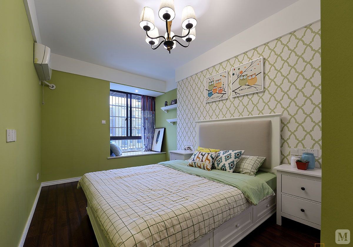 简欧卧室吊顶装修效果图