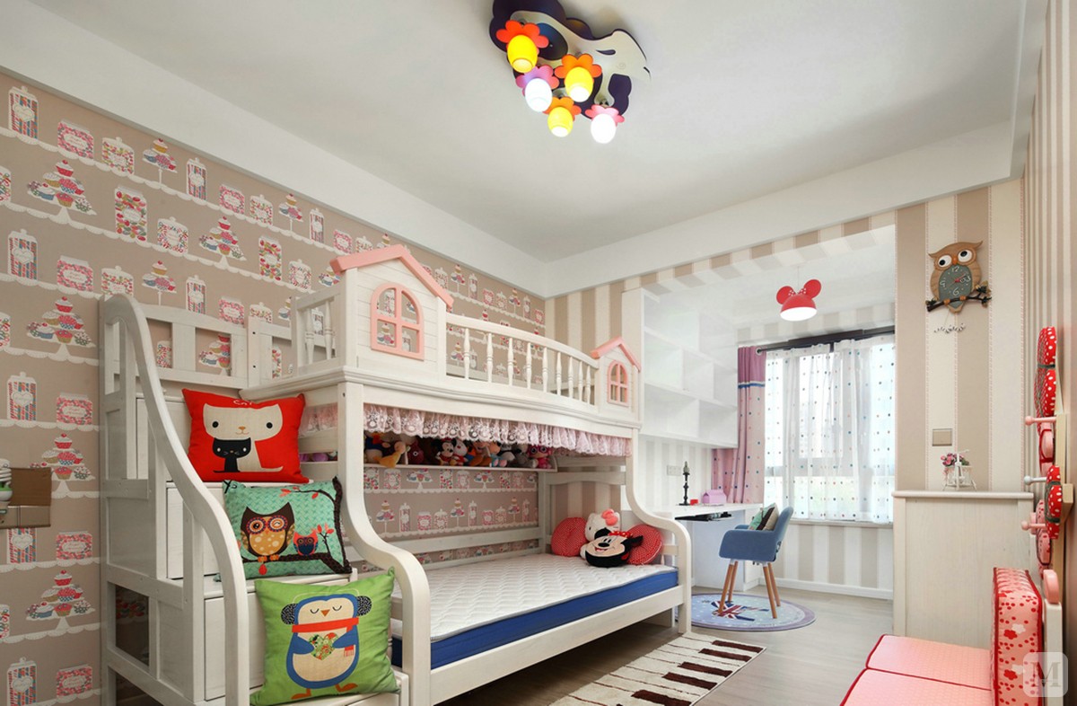 1万143㎡混搭四房装修瑞景国际143㎡现代混搭