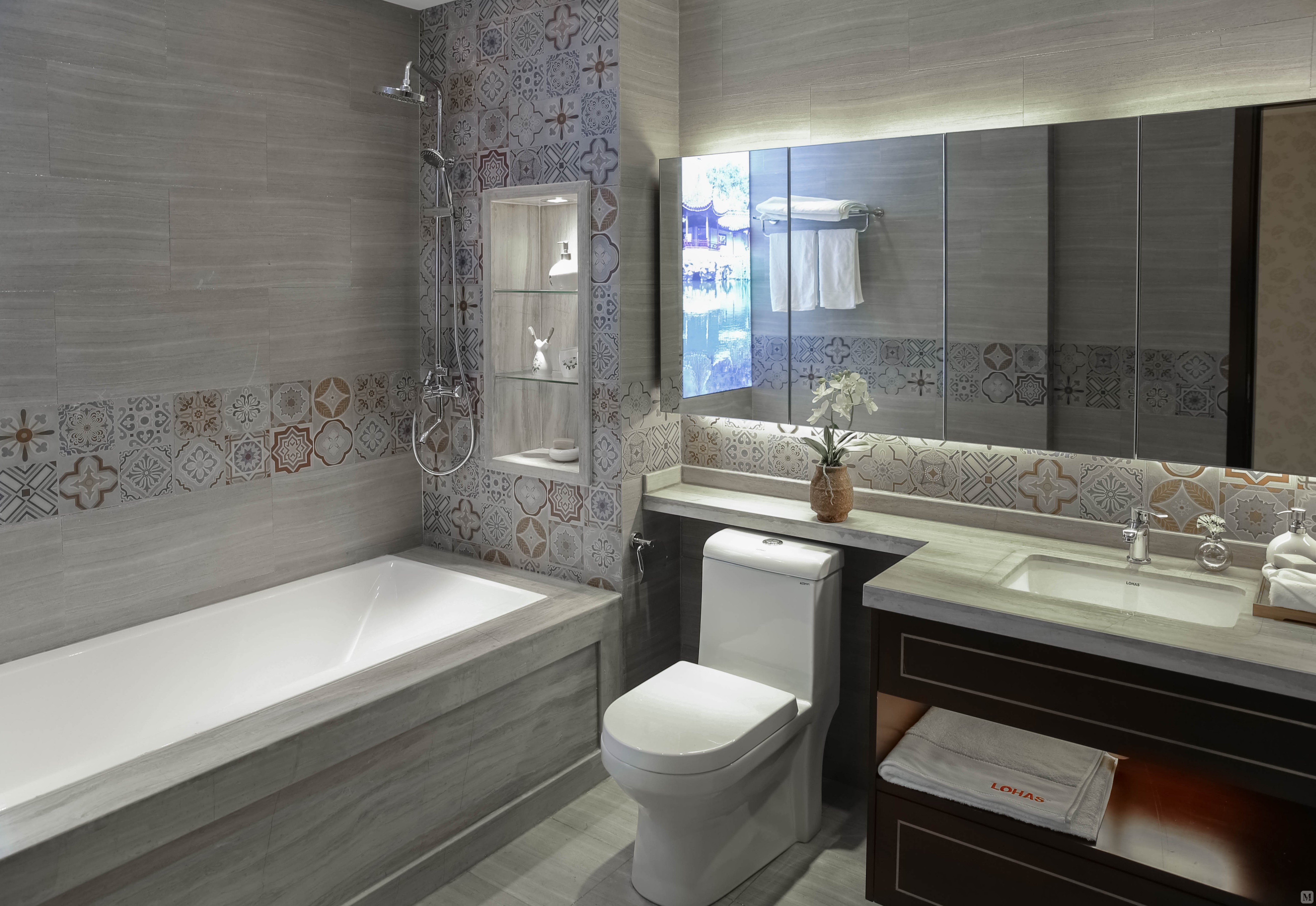 9万150㎡中式三房装修新中式 中华风韵