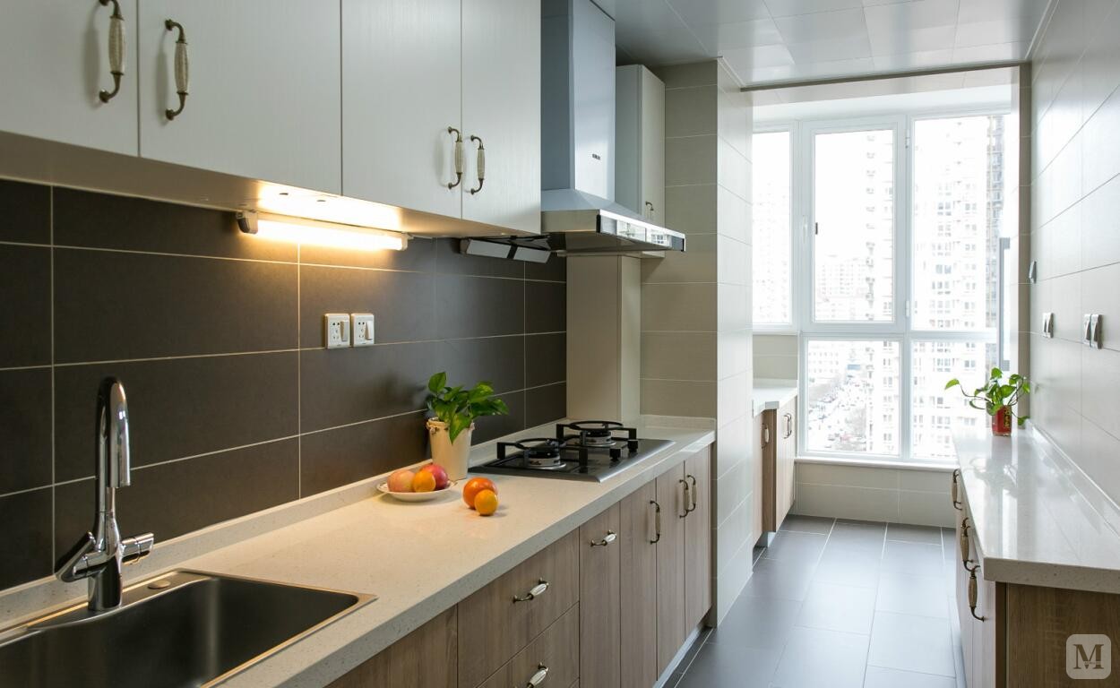 简约厨房吊顶装修效果图