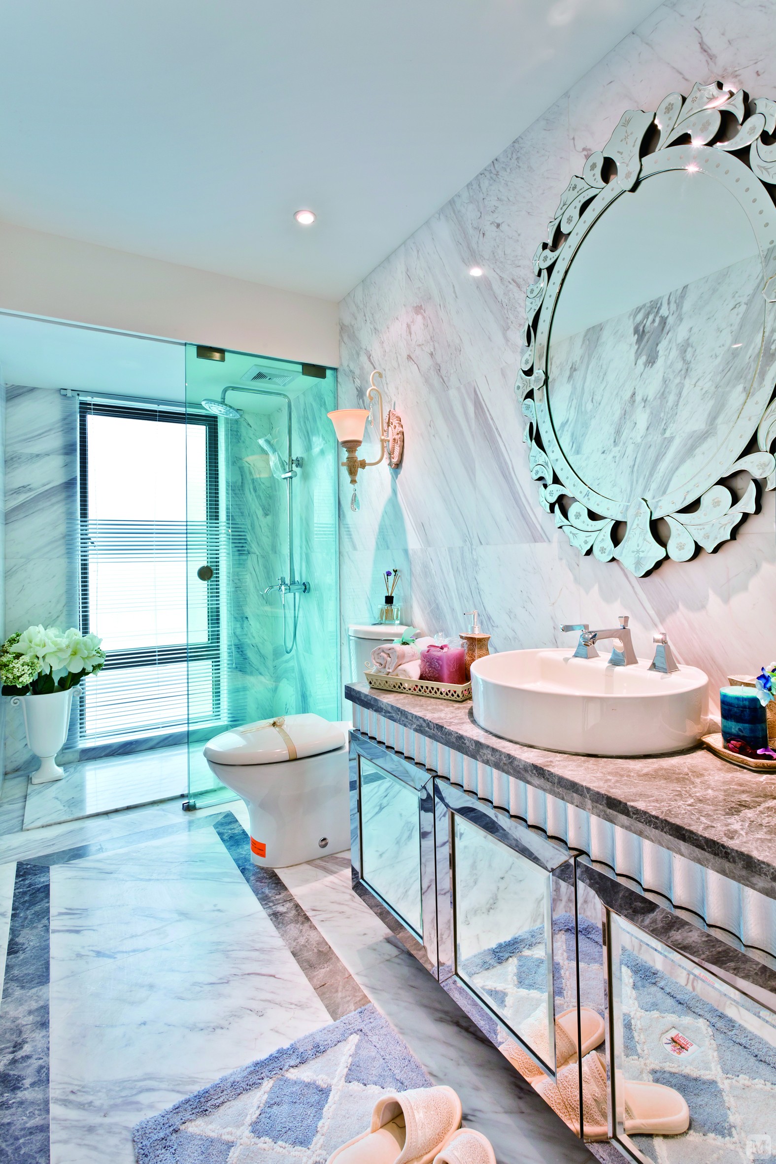 北欧 #法式 #欧式 #卫生间 #吊顶 #浴室柜 #灯具 #简约 #art-dec