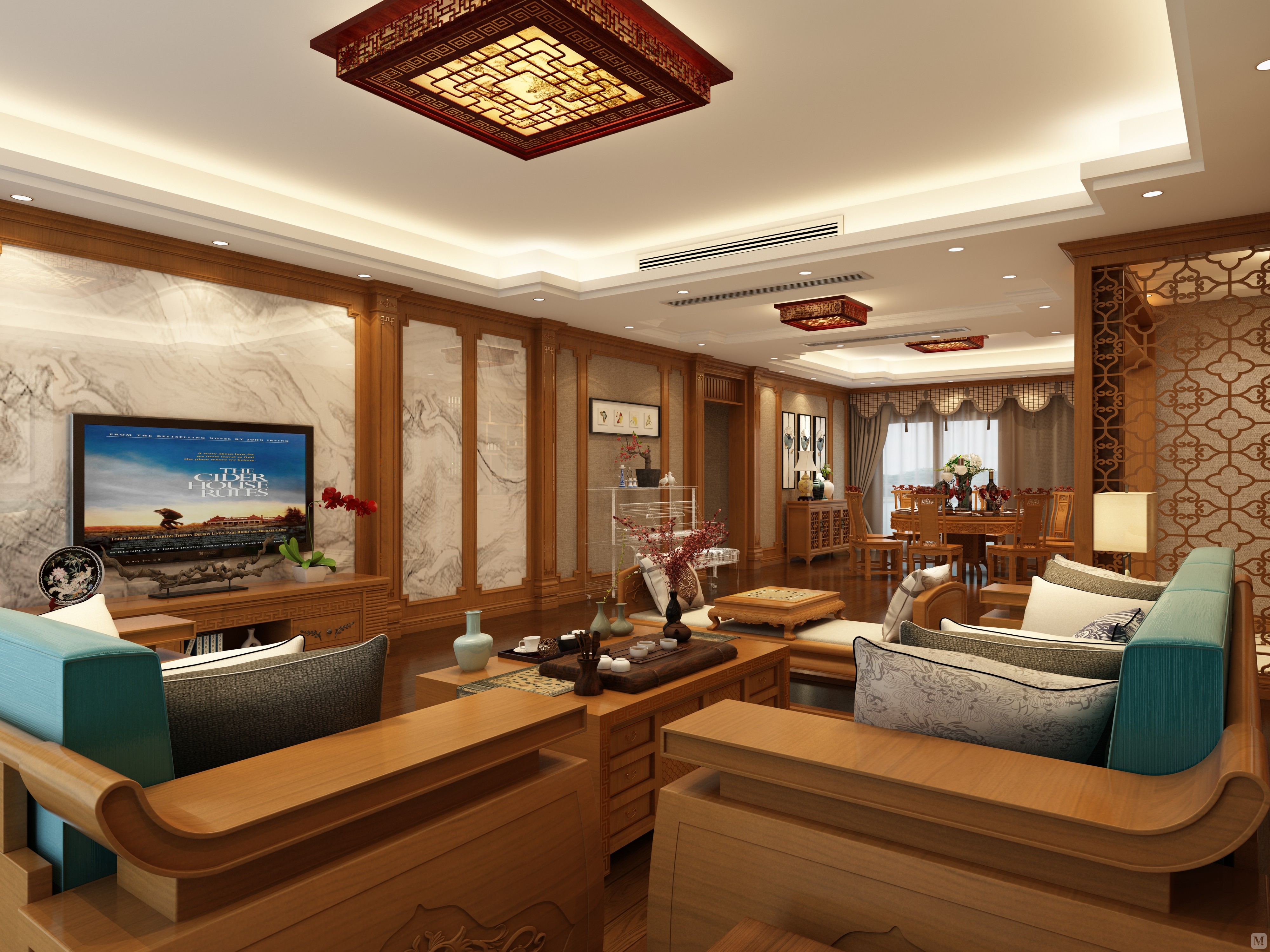 黄先生及朱女士正值中年,黄先生偏爱中式风格,但朱女士觉得古典中式