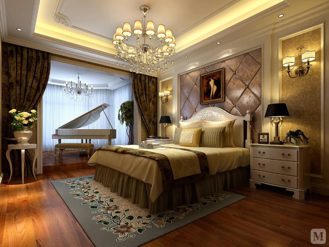 5万114㎡简欧三房装修永泰城 132㎡