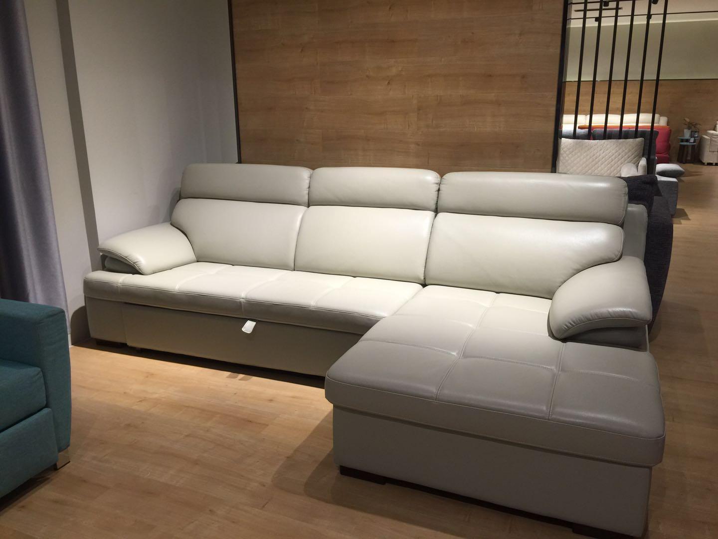 古奇依诺6113皮沙发床沙发床6113