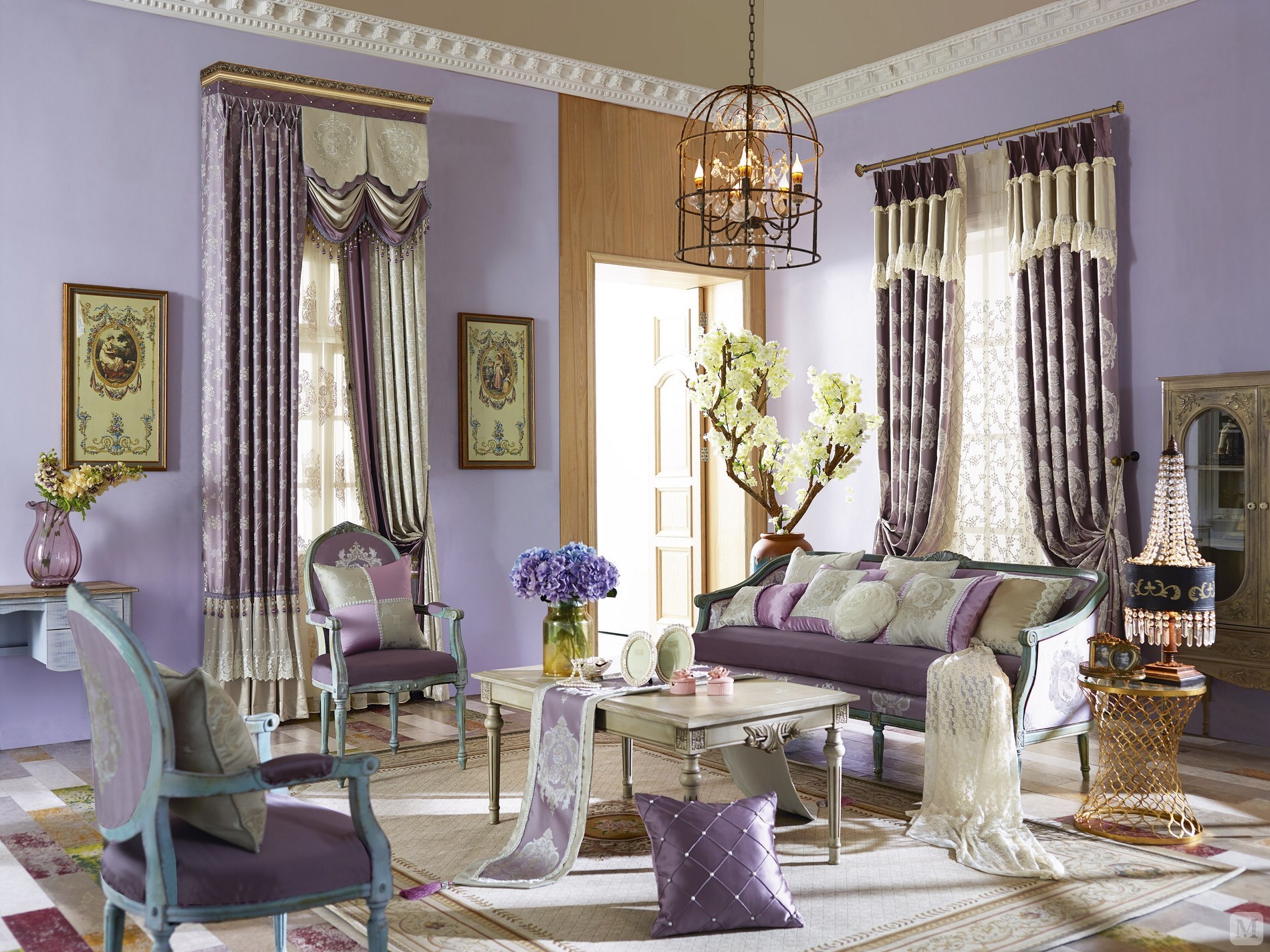 索弗仑窗帘 窗帘 1720系列 yb1342-1