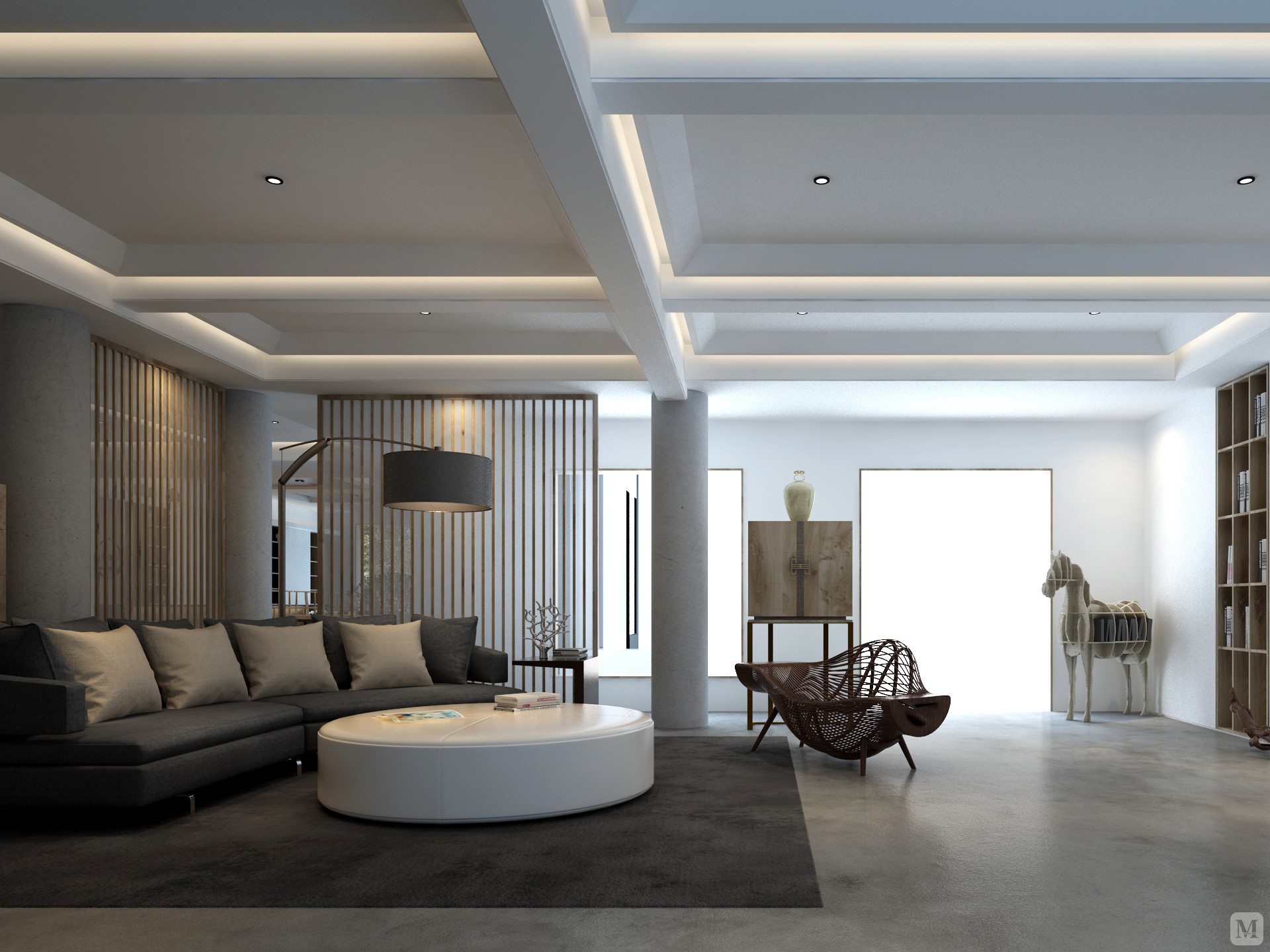 中式客厅装修效果图 庄重而优雅