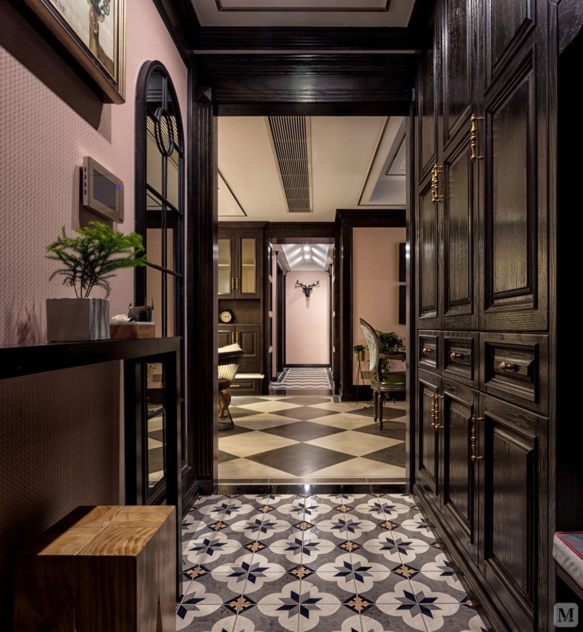 art deco玄关装修效果图