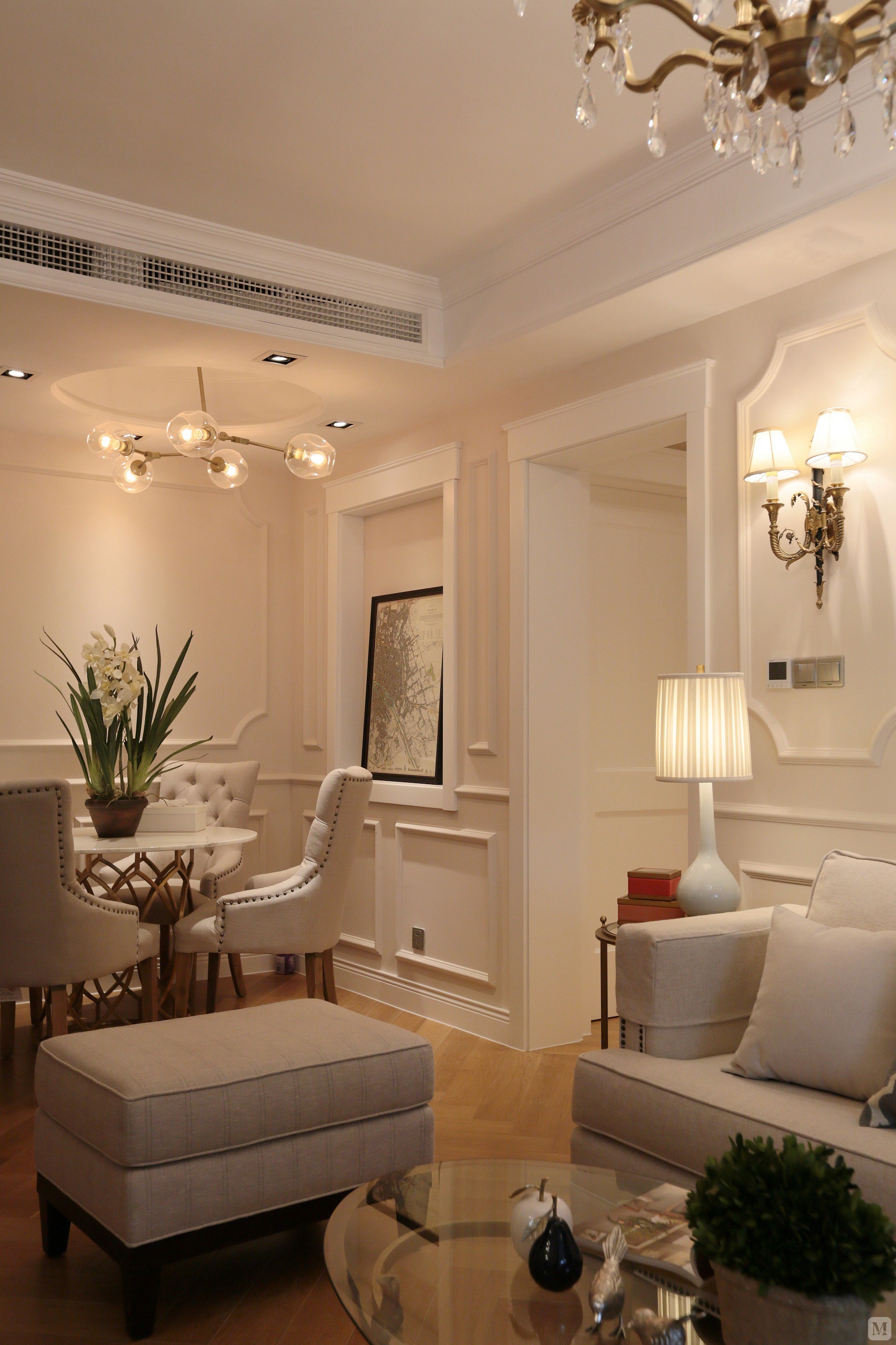 6万90㎡美式三房装修伶羽