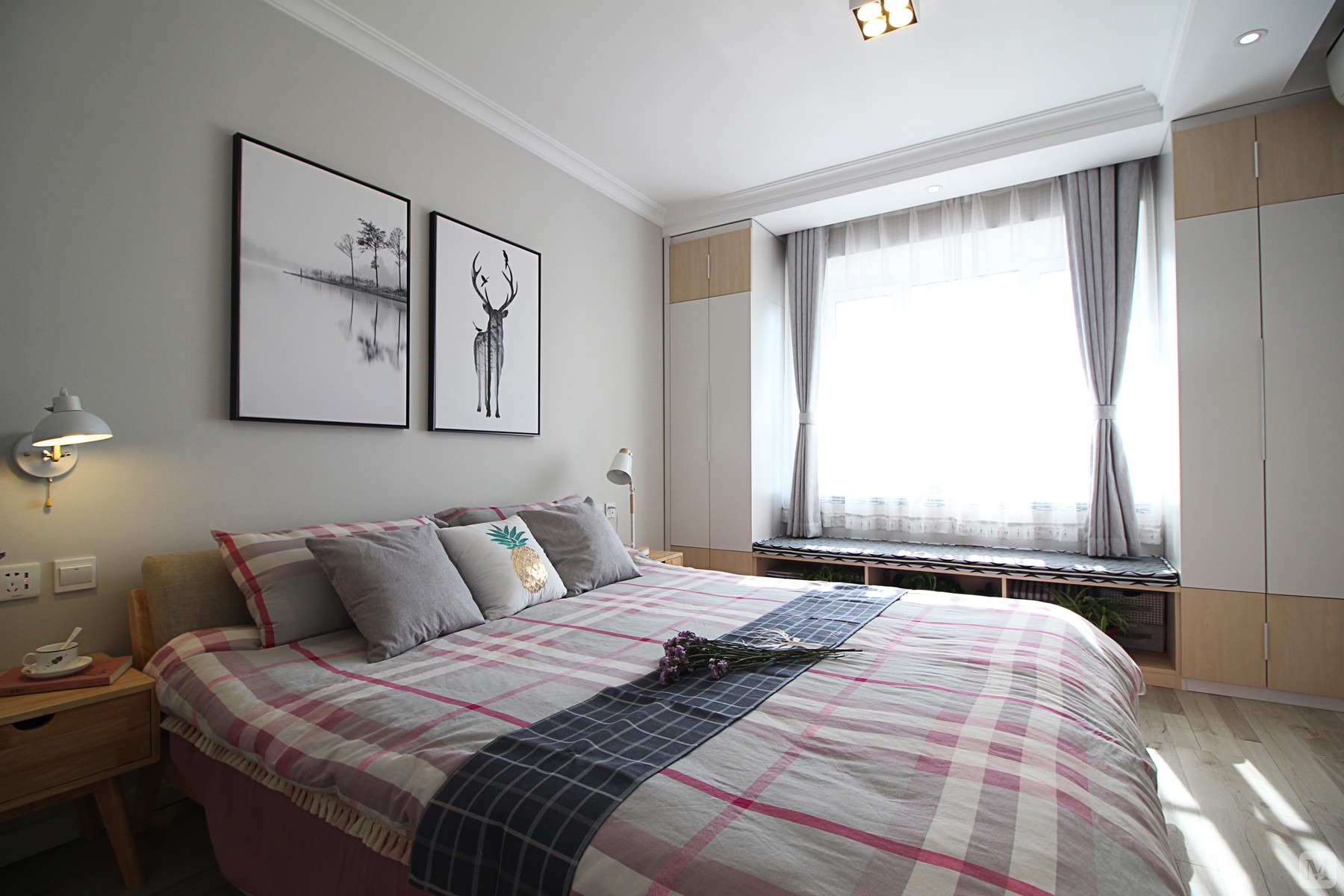 简欧厨房吊顶装修效果图