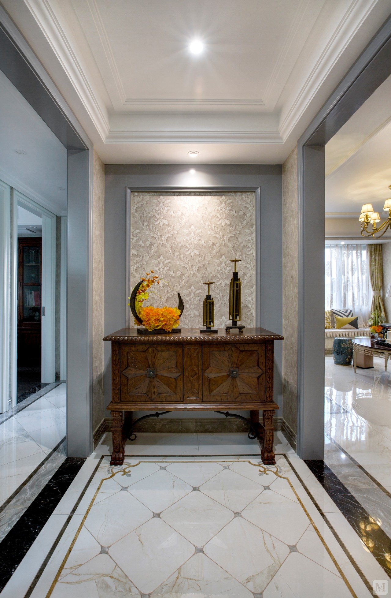 简欧玄关装修效果图