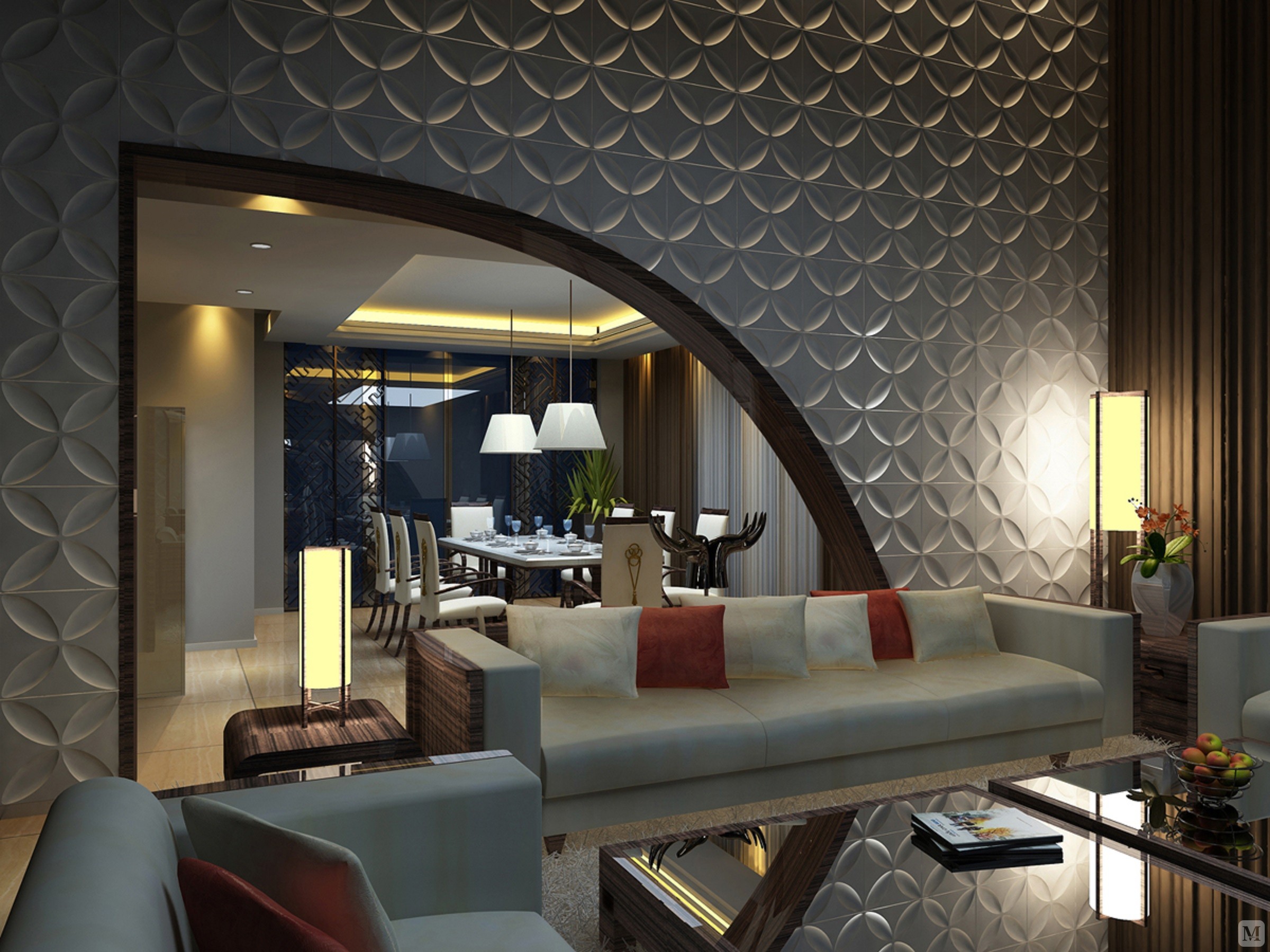 8万280㎡美式别墅装修奢侈与贵气-红星美凯龙家装效果图