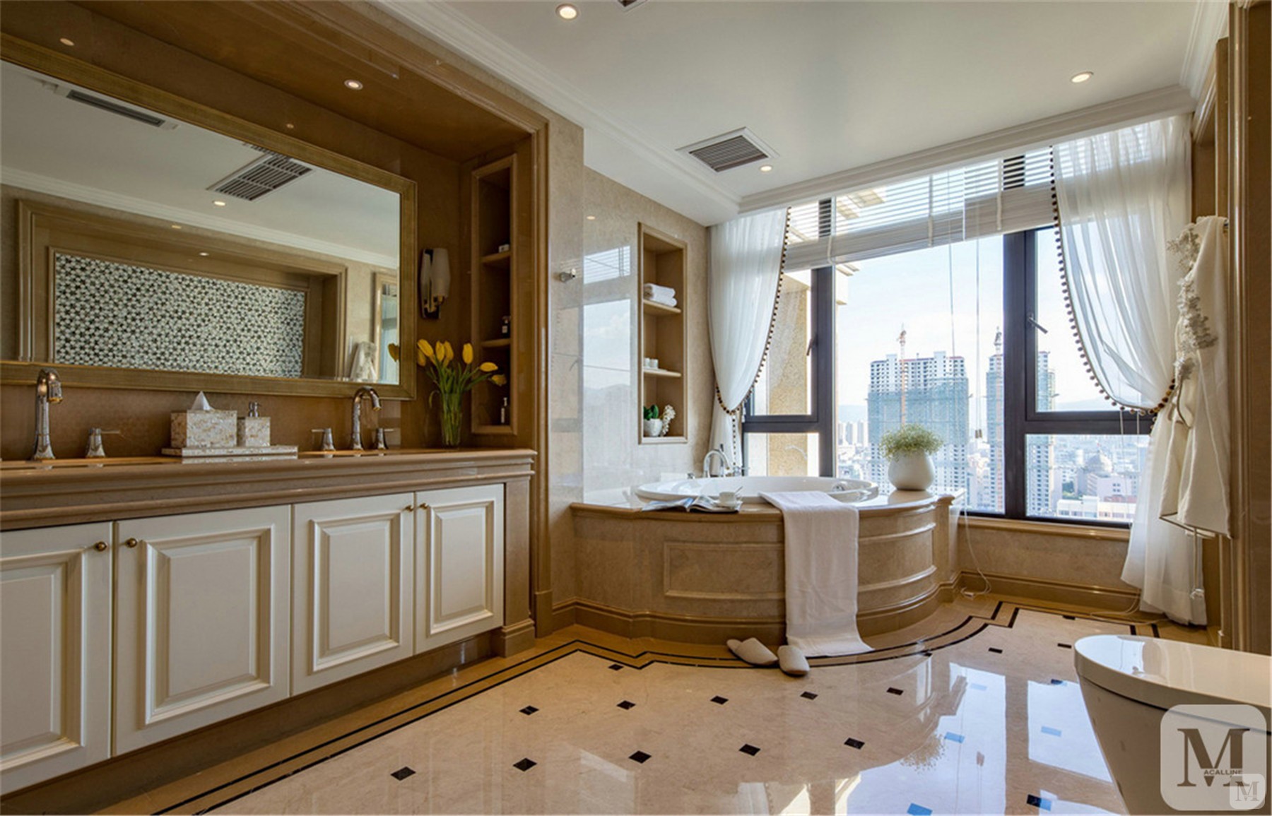 地中海厨房吊顶装修效果图