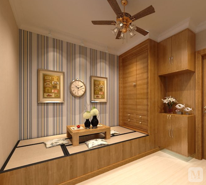 8平米卧室榻榻米效果图欣赏 让榻榻米更好的装修你的卧室吧!