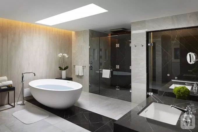 五星级酒店不能愉快泡澡了?不如偷师一下他们浴缸的摆放技巧吧