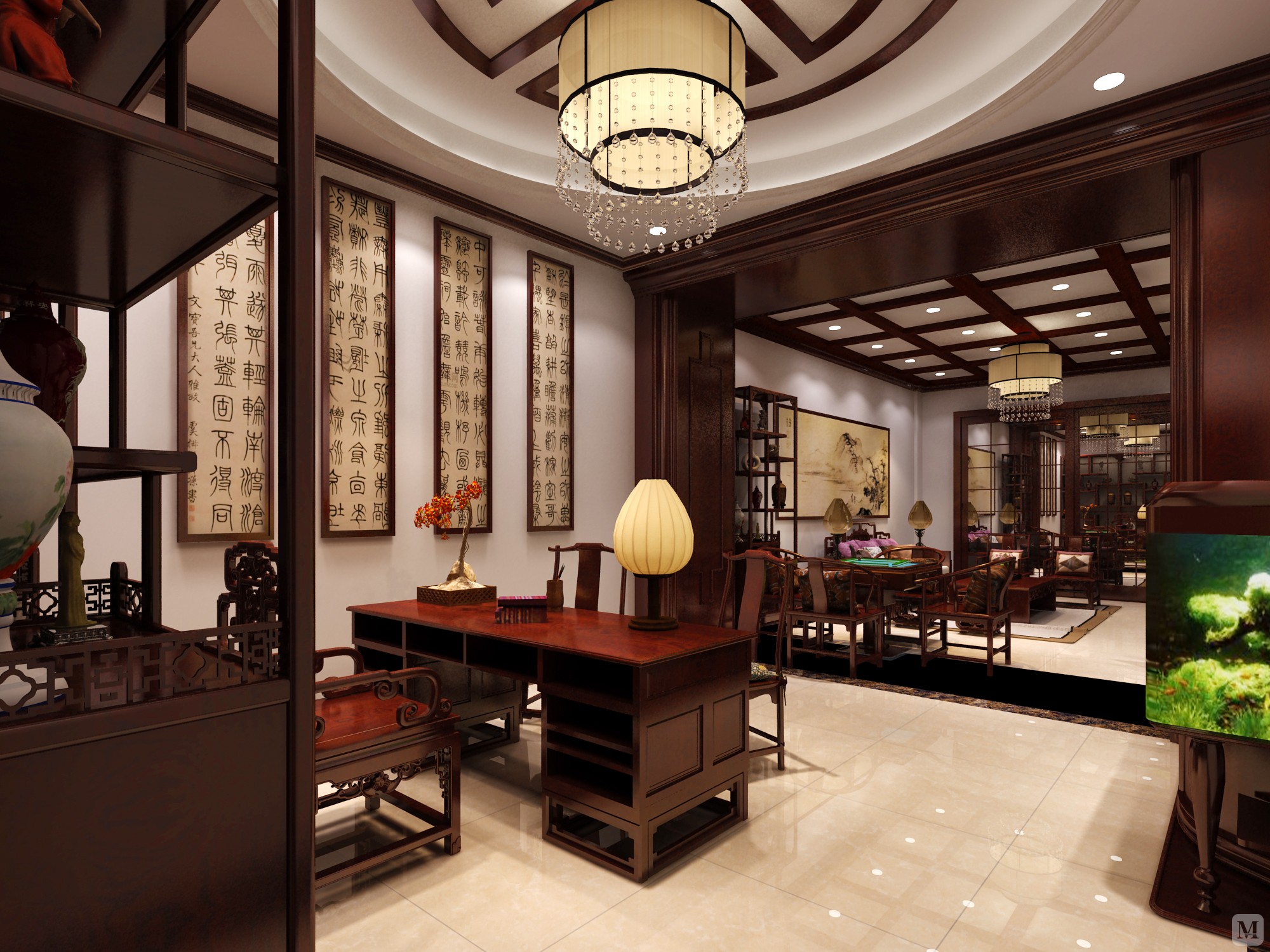 7万96㎡中式一房装修中天华苑1# 321