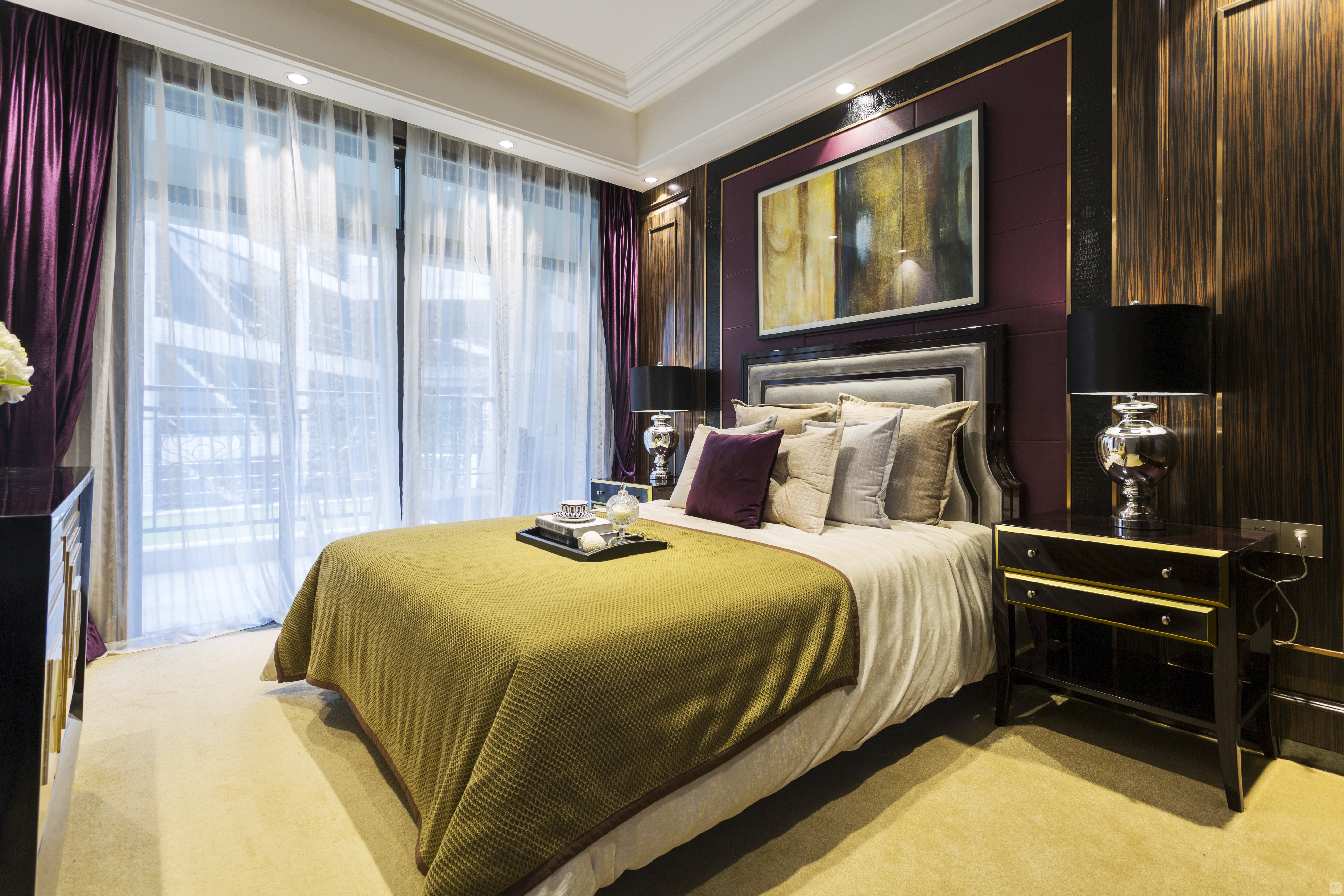 2万122㎡简欧三房装修一个《低调奢华》的简欧样板房