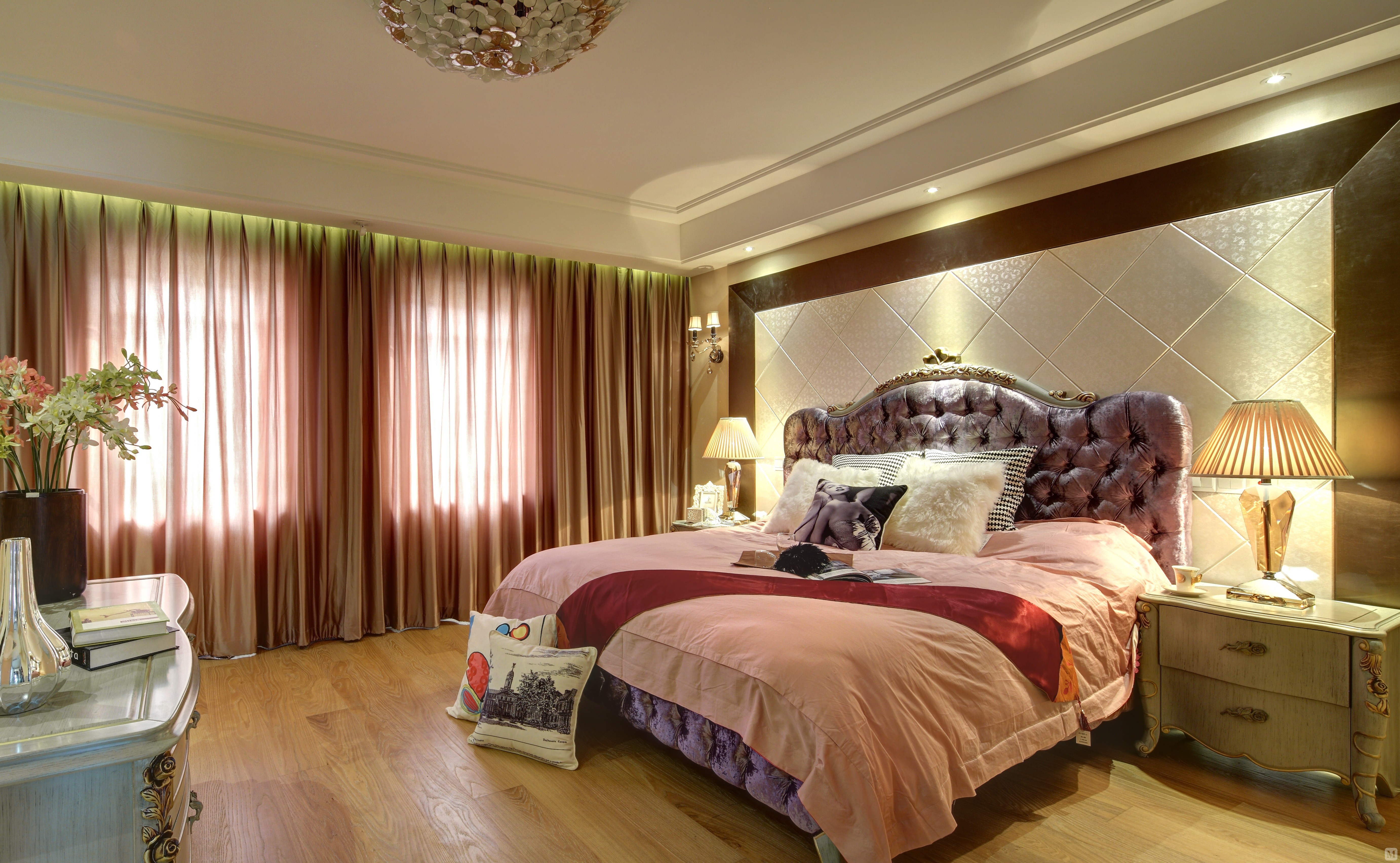 0万121㎡简欧三房装修简欧风 水岸阳光