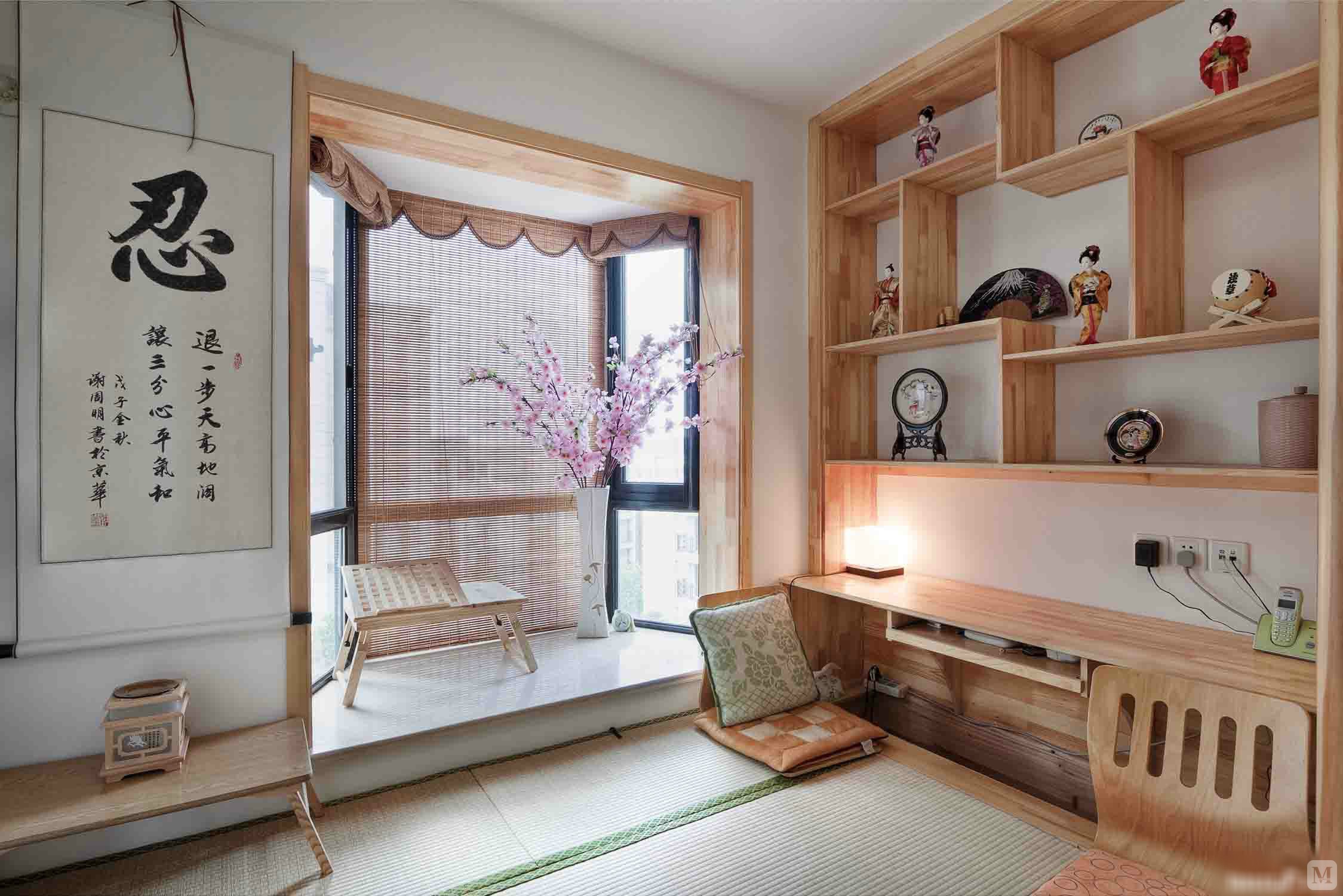 3万52㎡日式一房装修日式榻榻米风格精装公寓-红星美凯龙家装效果图