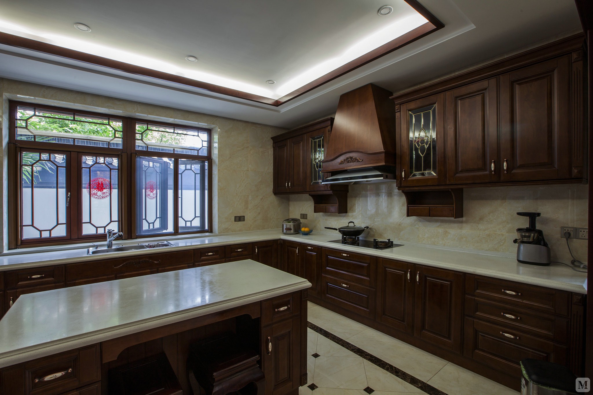 4万274㎡中式复式装修中式古典园林风格