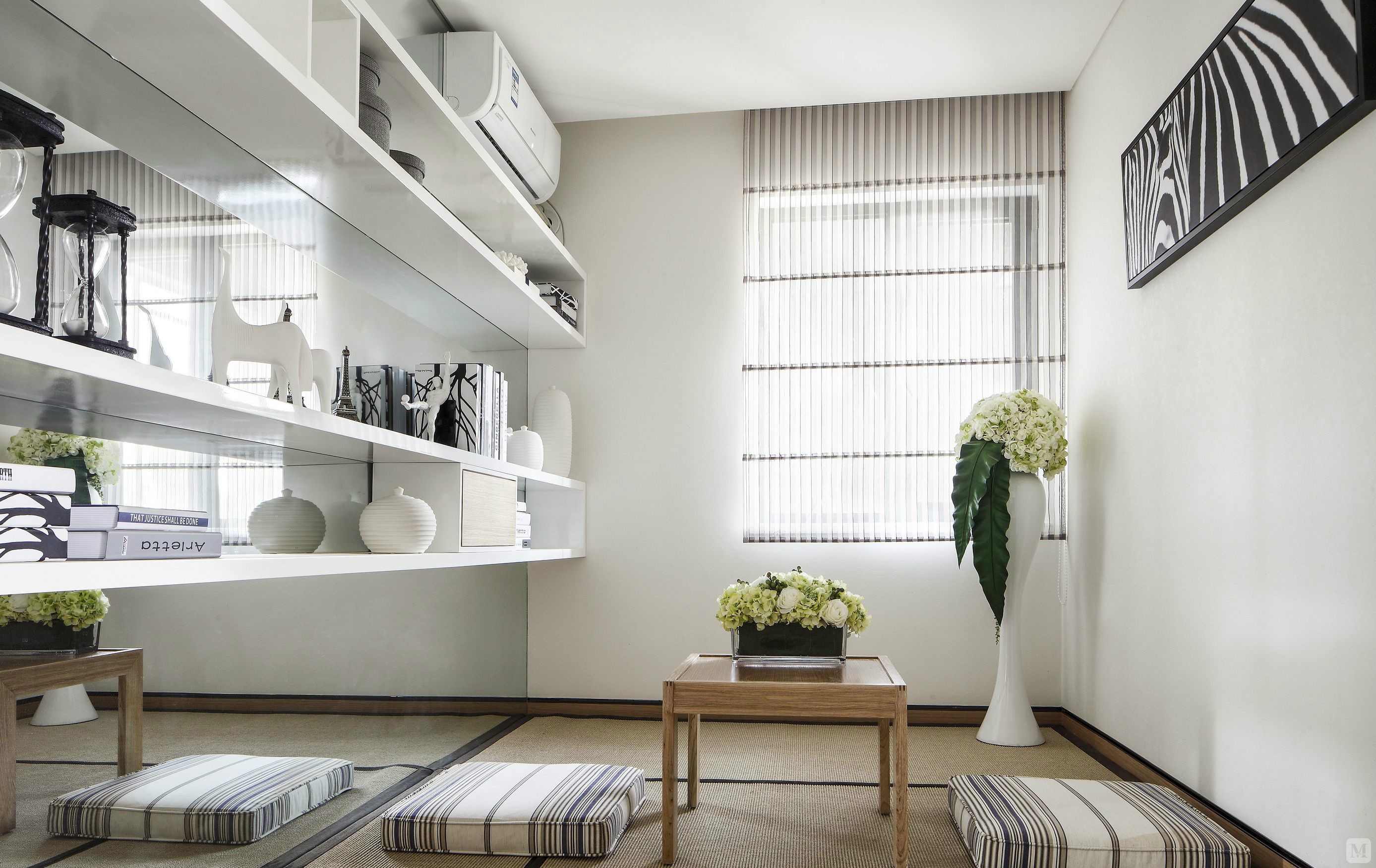 3万206㎡简约三房装修现代简约白色时尚家居