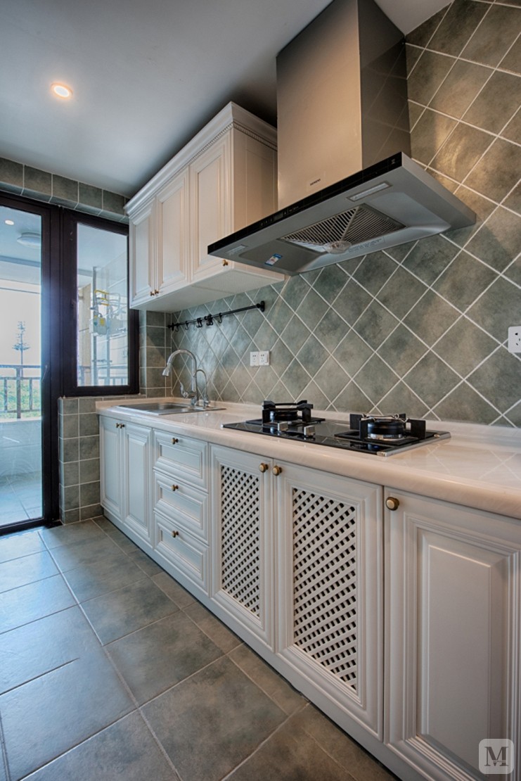 东南亚厨房组合柜装修效果图-红星美凯龙家装效果图