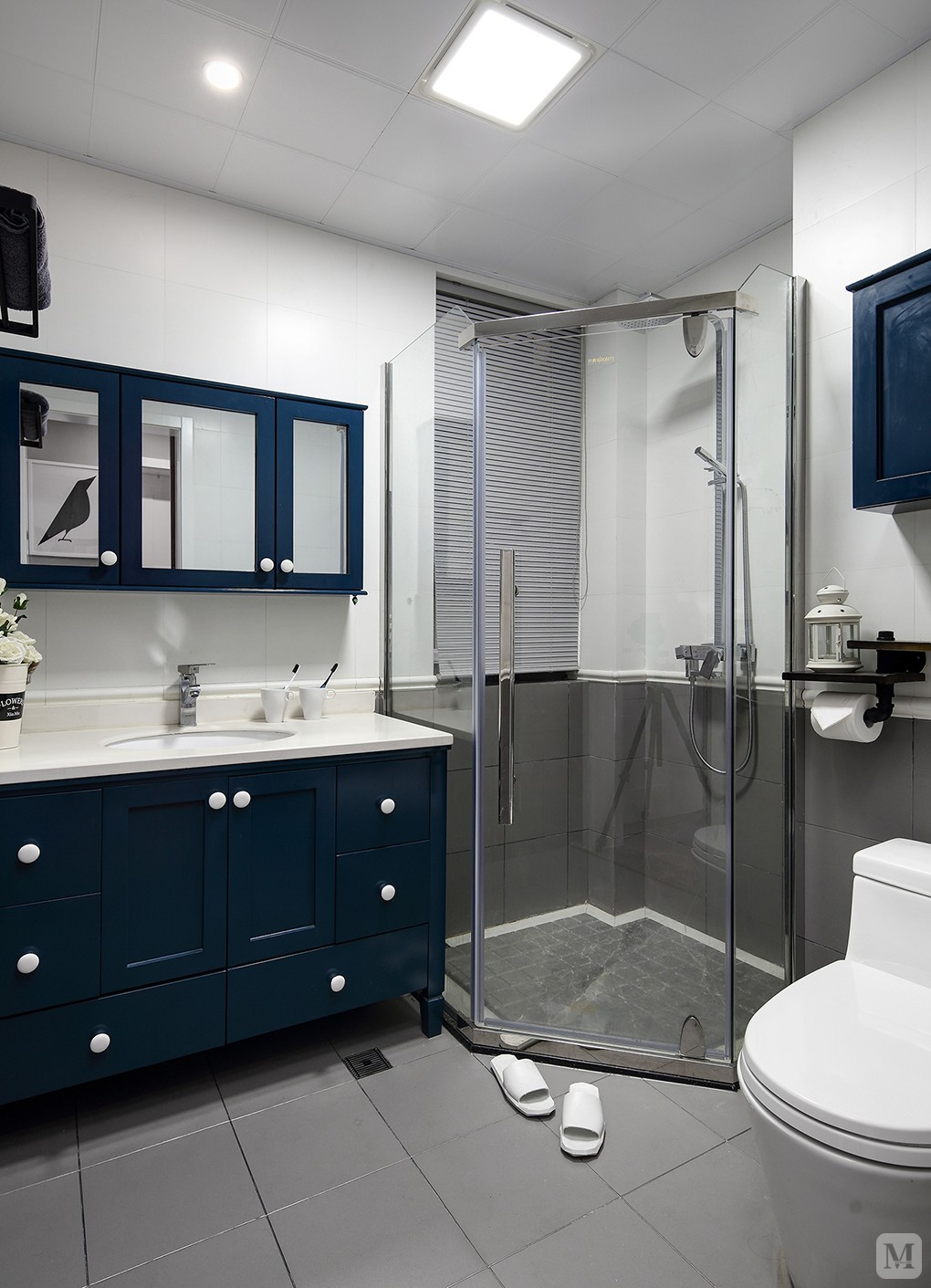 混搭卫生间浴缸装修效果图