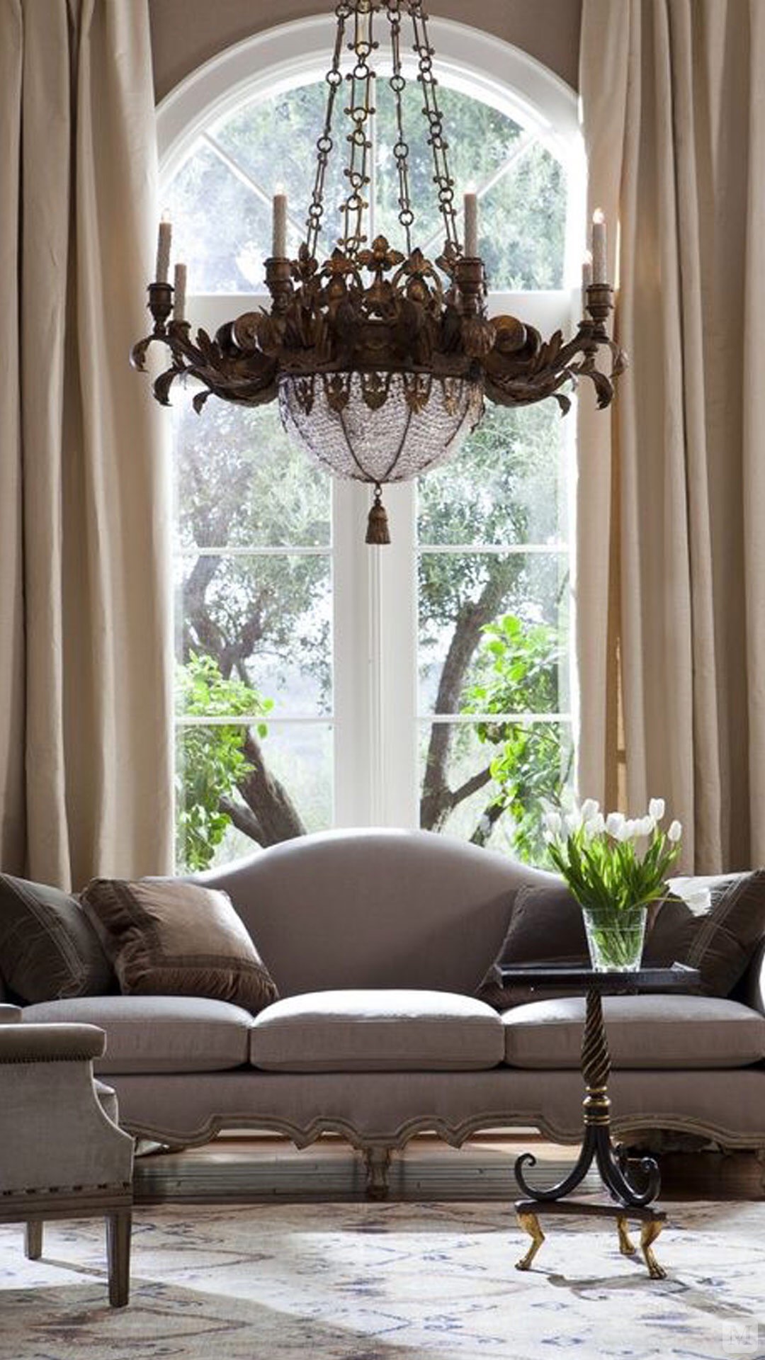 主要分英式和法式两种田园主题装修风格1080_1920竖版 竖屏