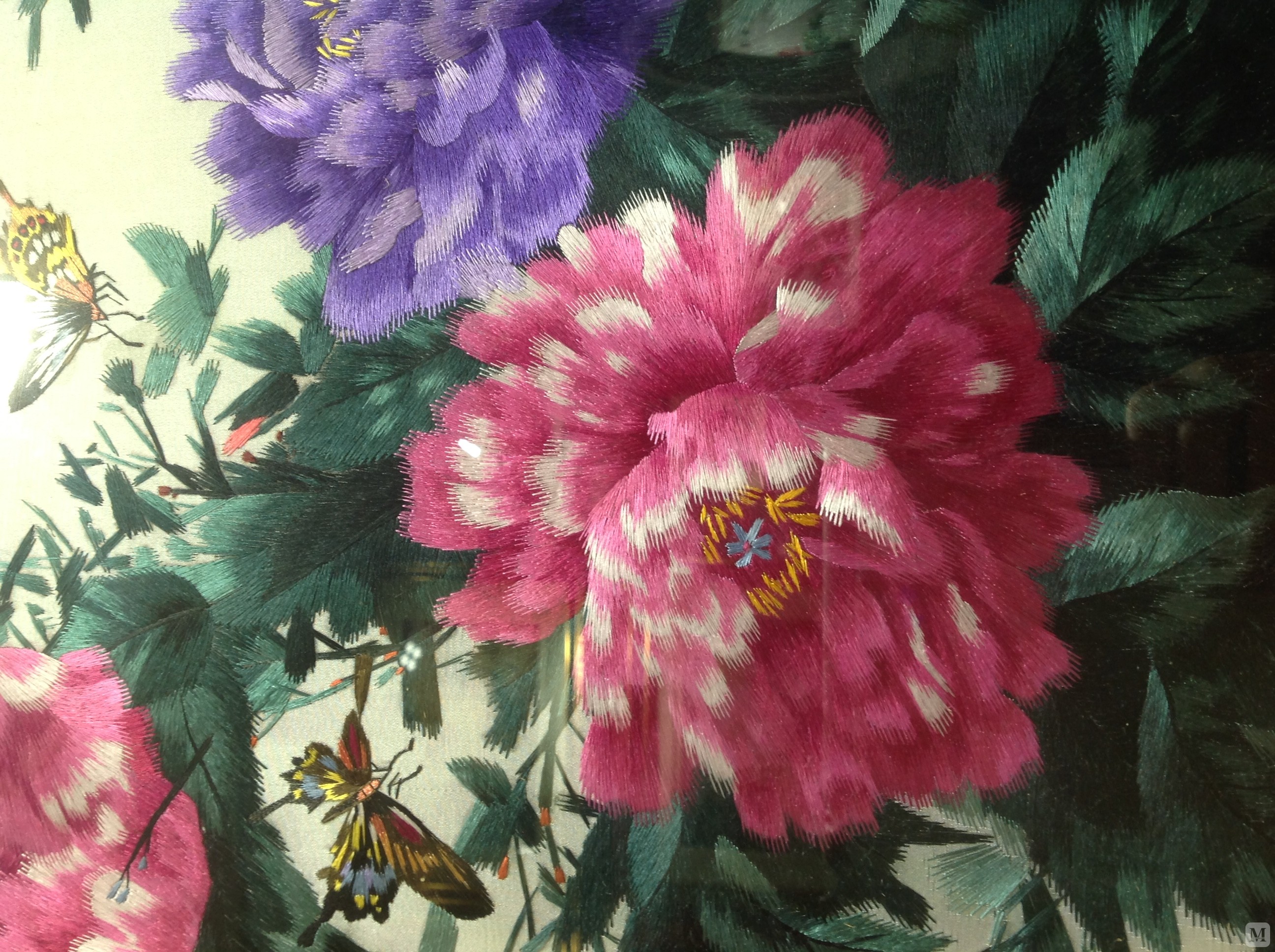  纳悦轩 苏绣壁画 手工刺绣壁画