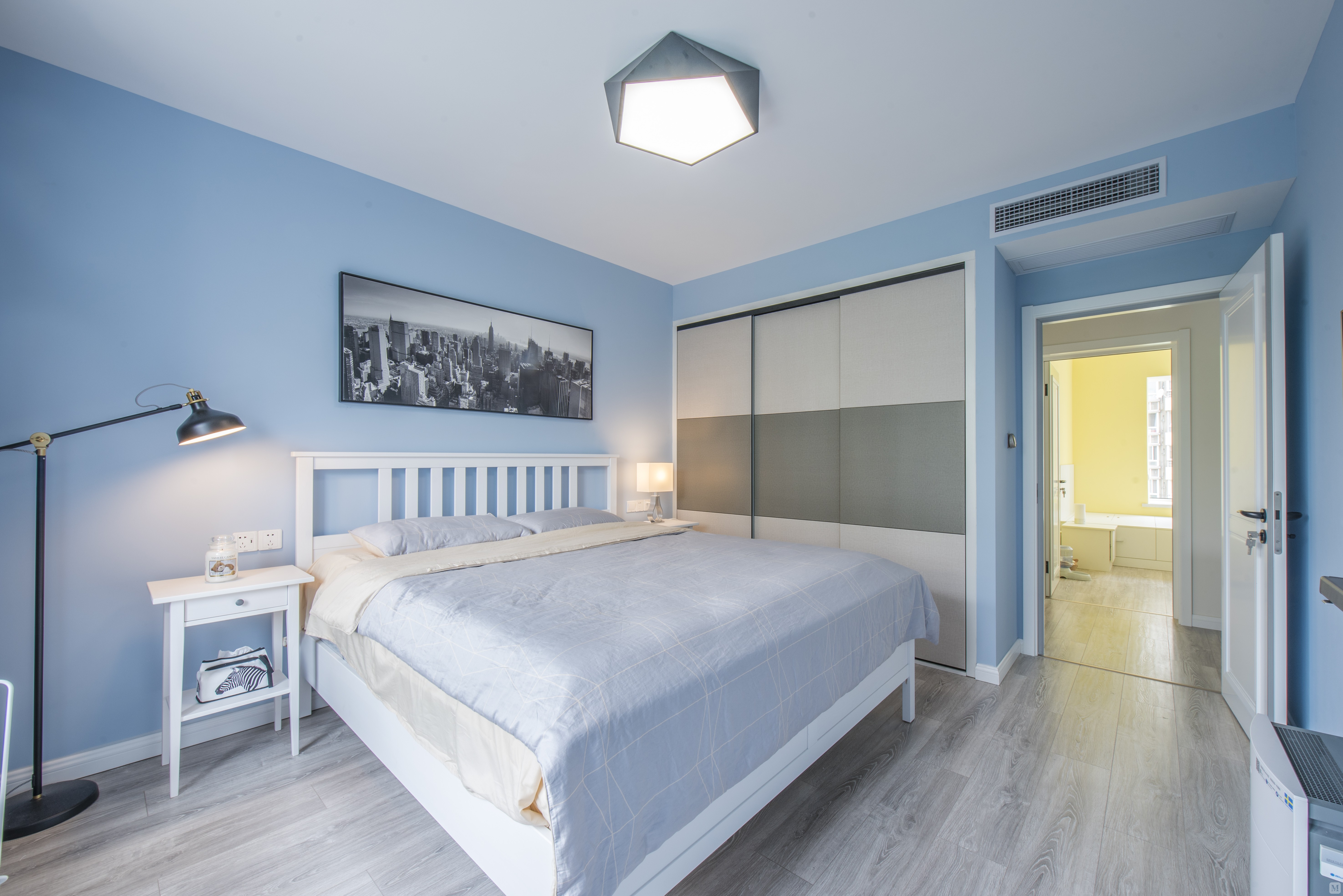 二房装修上海中芯花园繁华都市里的北欧小家-红星美凯龙家装效果图