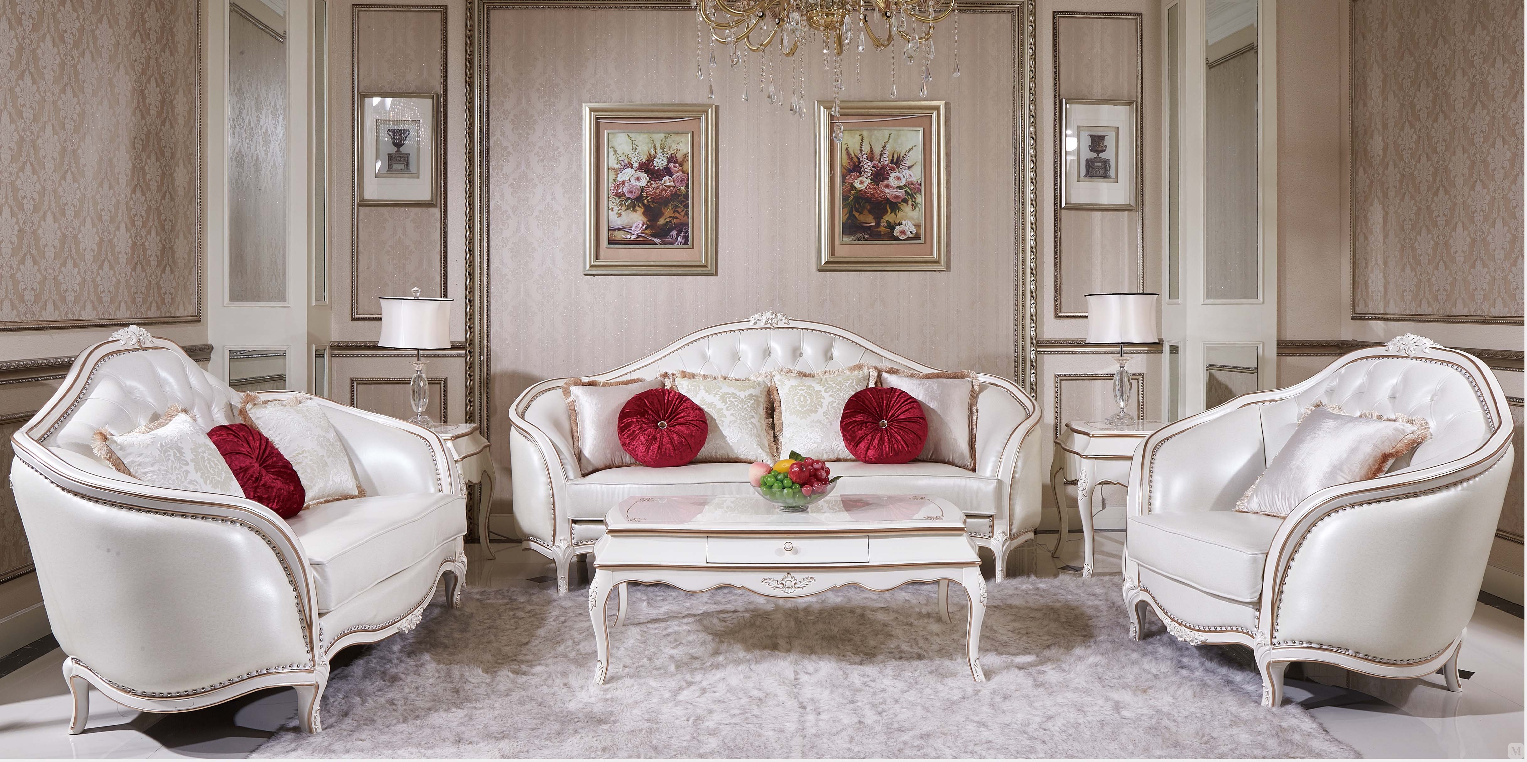  圣杰罗 单人位沙发 法式新古典