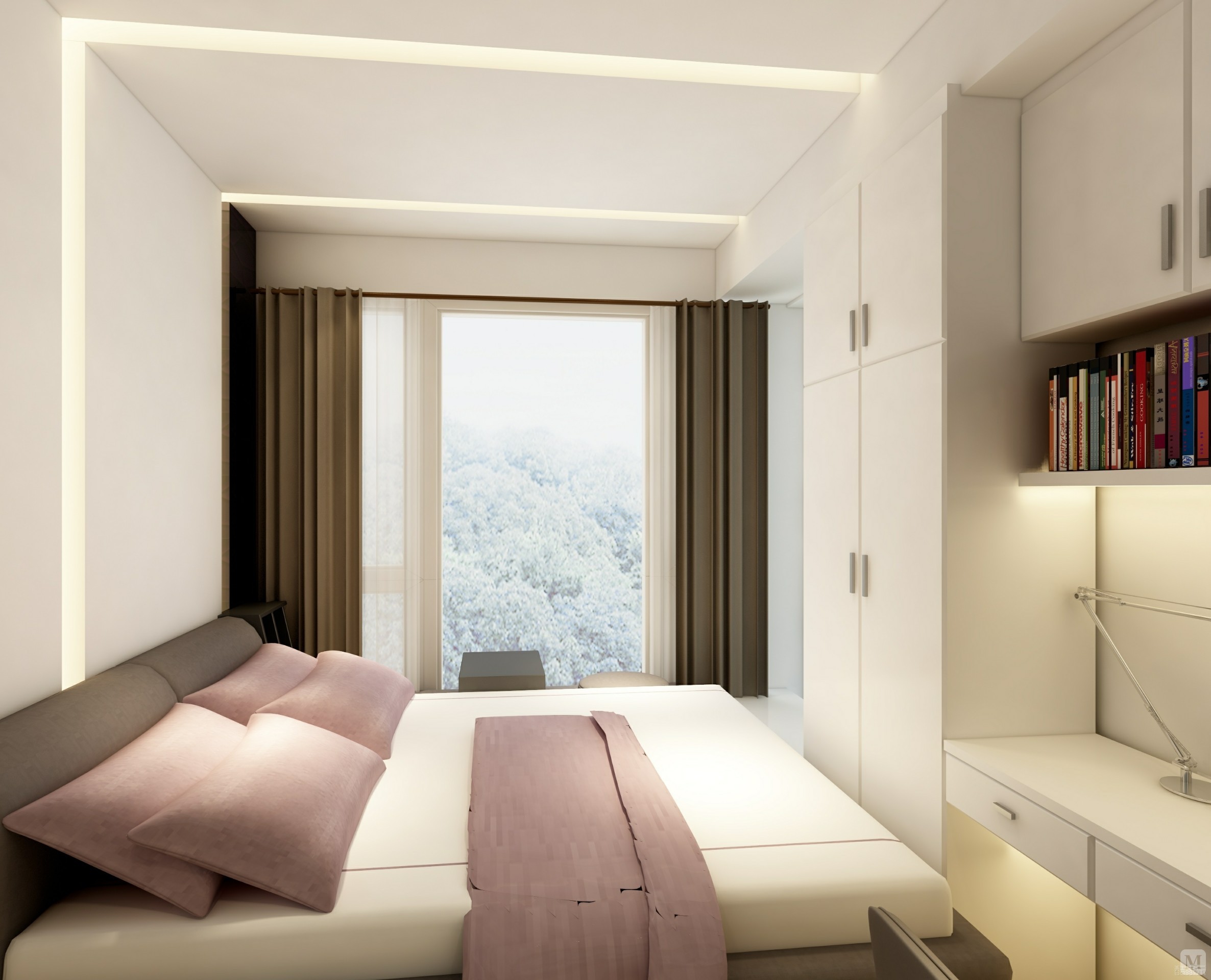 0万138㎡简约三房装修新世界花园三居室-红星美凯龙家装效果图