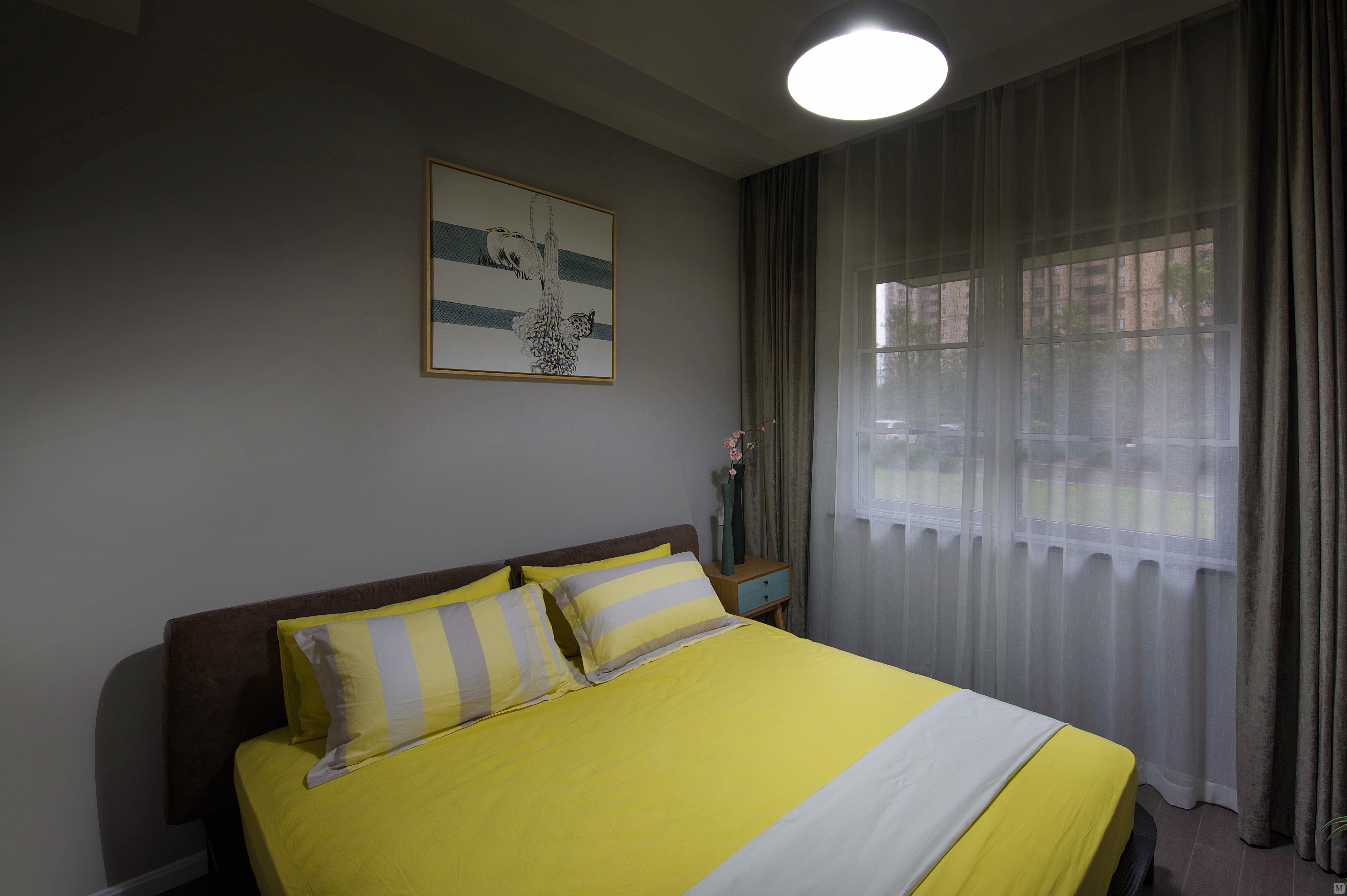 简约卧室吊顶装修效果图