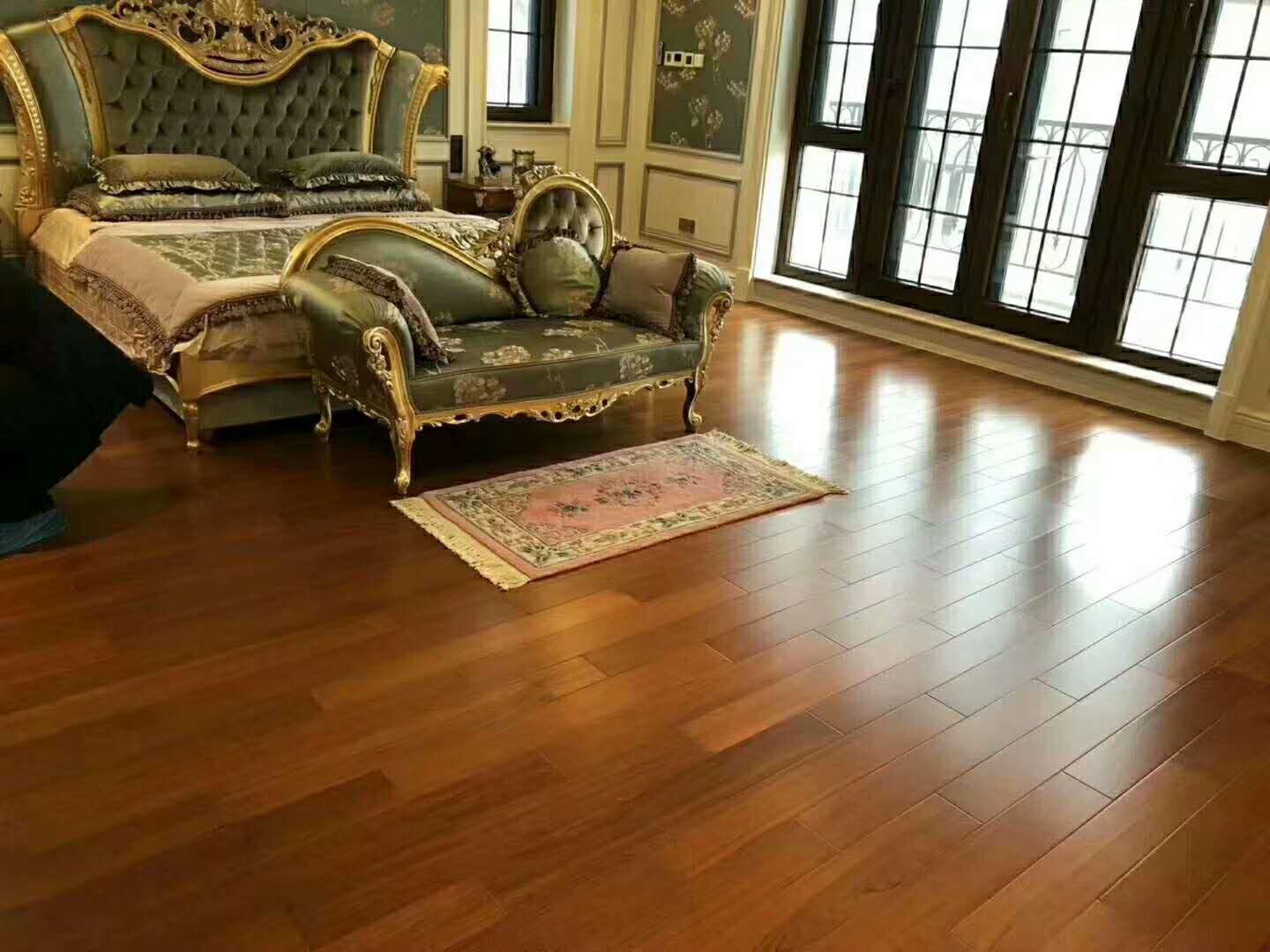 德尔地板 实木复合地板 日德晚霞