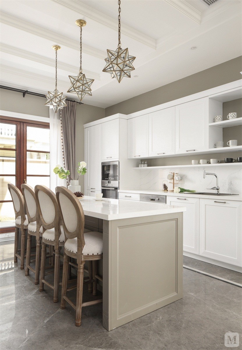 123.8万600㎡美式别墅装修美丽生活-红星美凯龙家装效果图