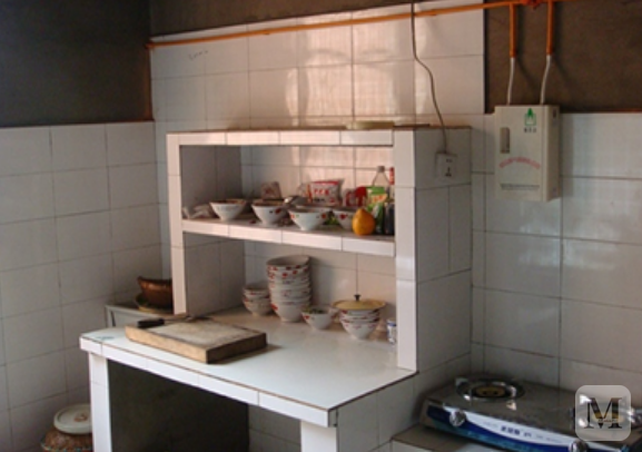 农村钢结构厨房效果图图片