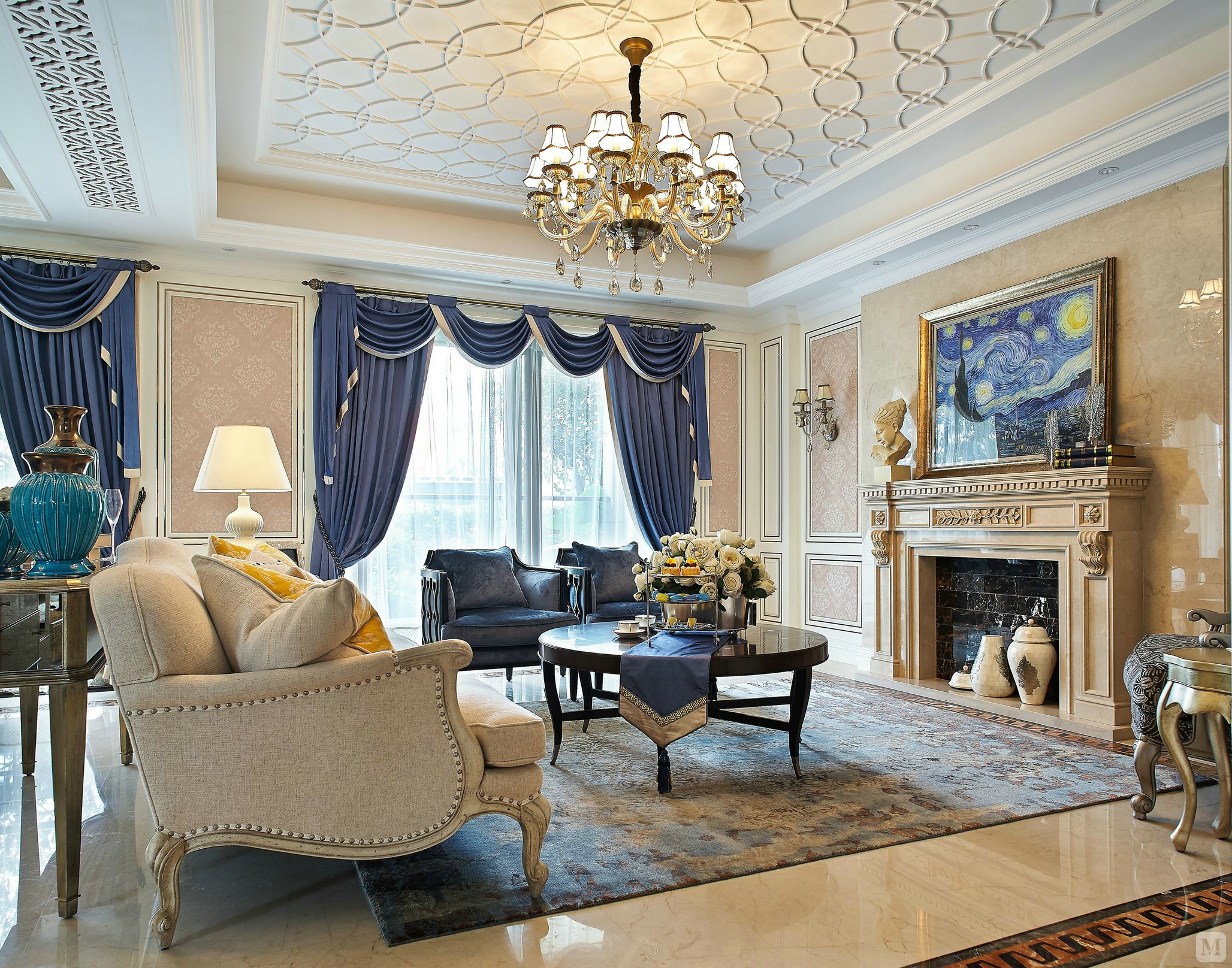 7万134㎡简欧四房装修简欧时尚