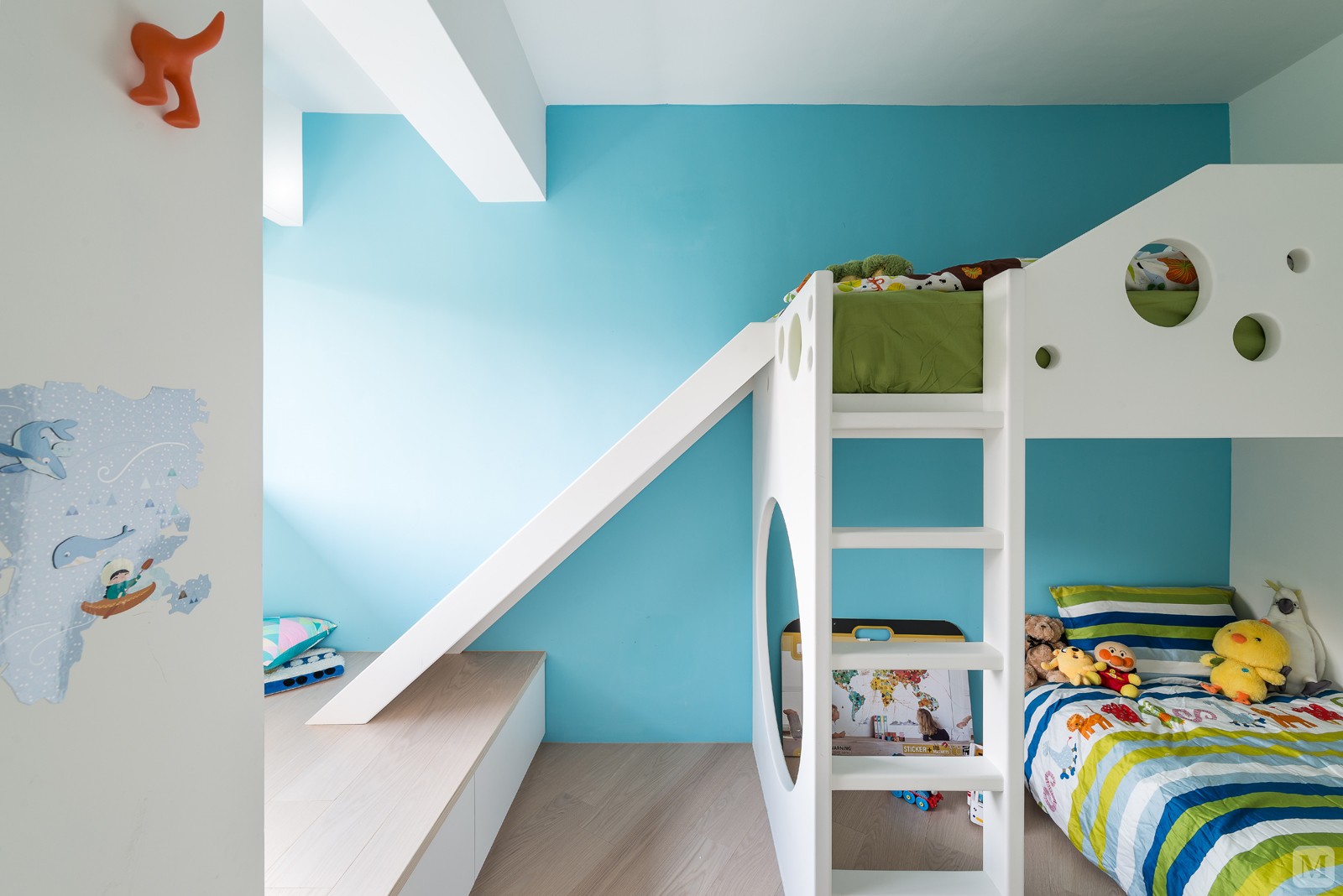 日式儿童房吊顶装修效果图