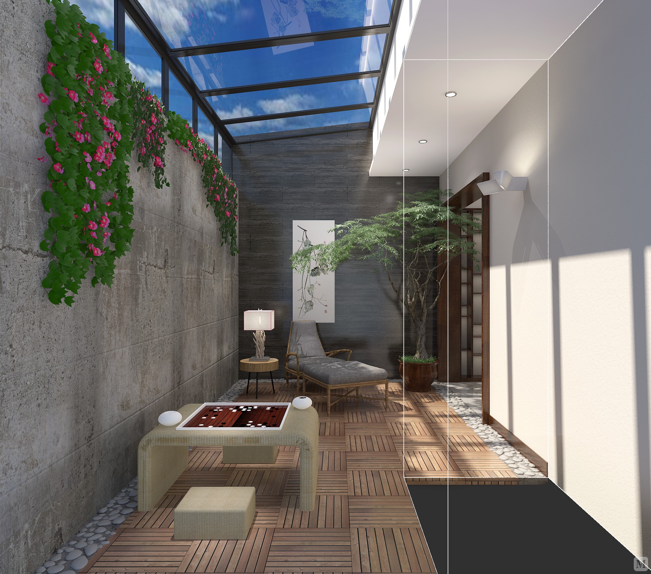 简约庭院沙发装修效果图