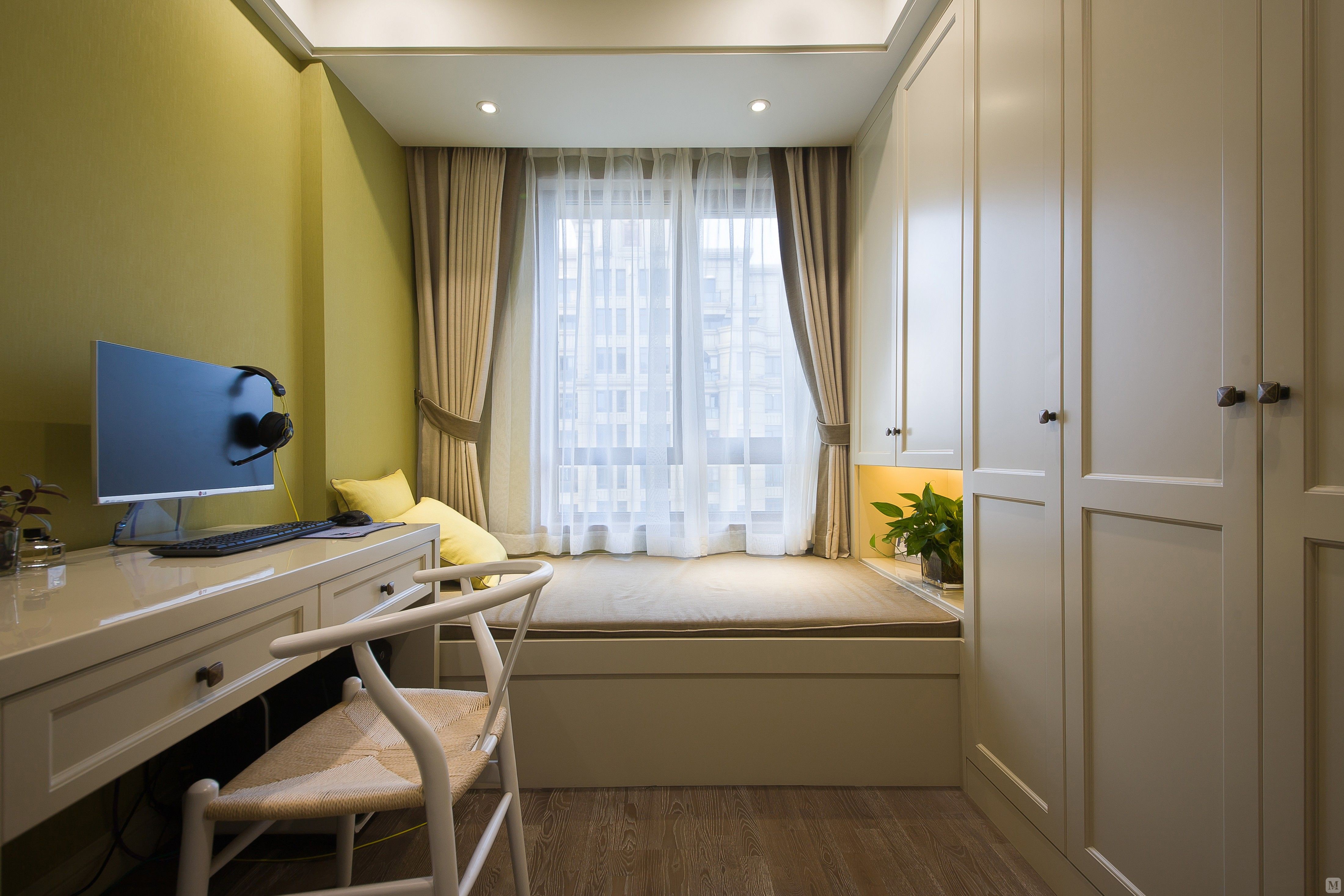 6万152㎡简约四房装修151.9平简约四室