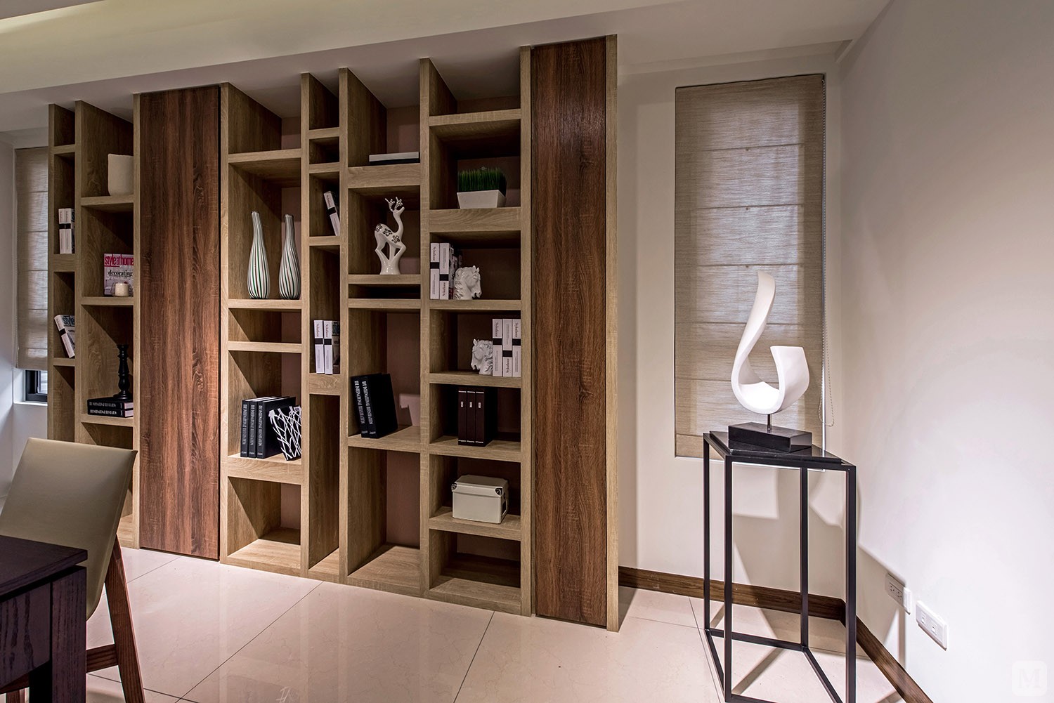 0万77㎡简约二房装修美式风复古浓情