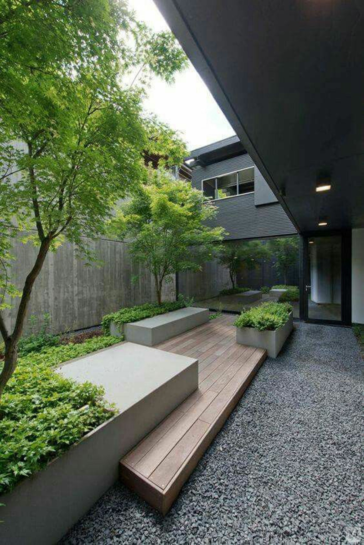 有一种庭院，叫做“下沉式庭院”，一种超流行的庭院花园设计_地下室