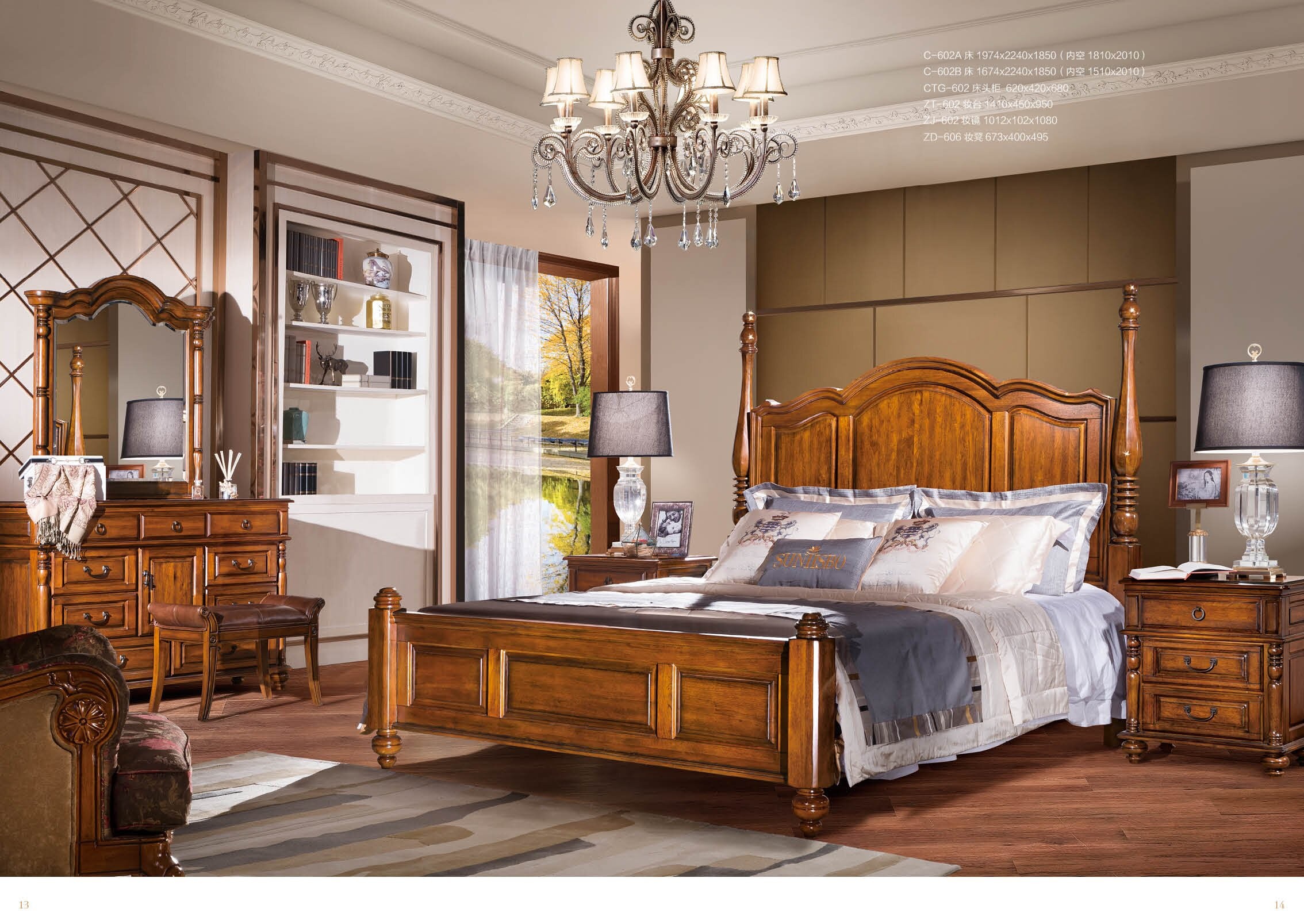 圣蒂斯堡suntsb床圣蒂斯堡新古典c602